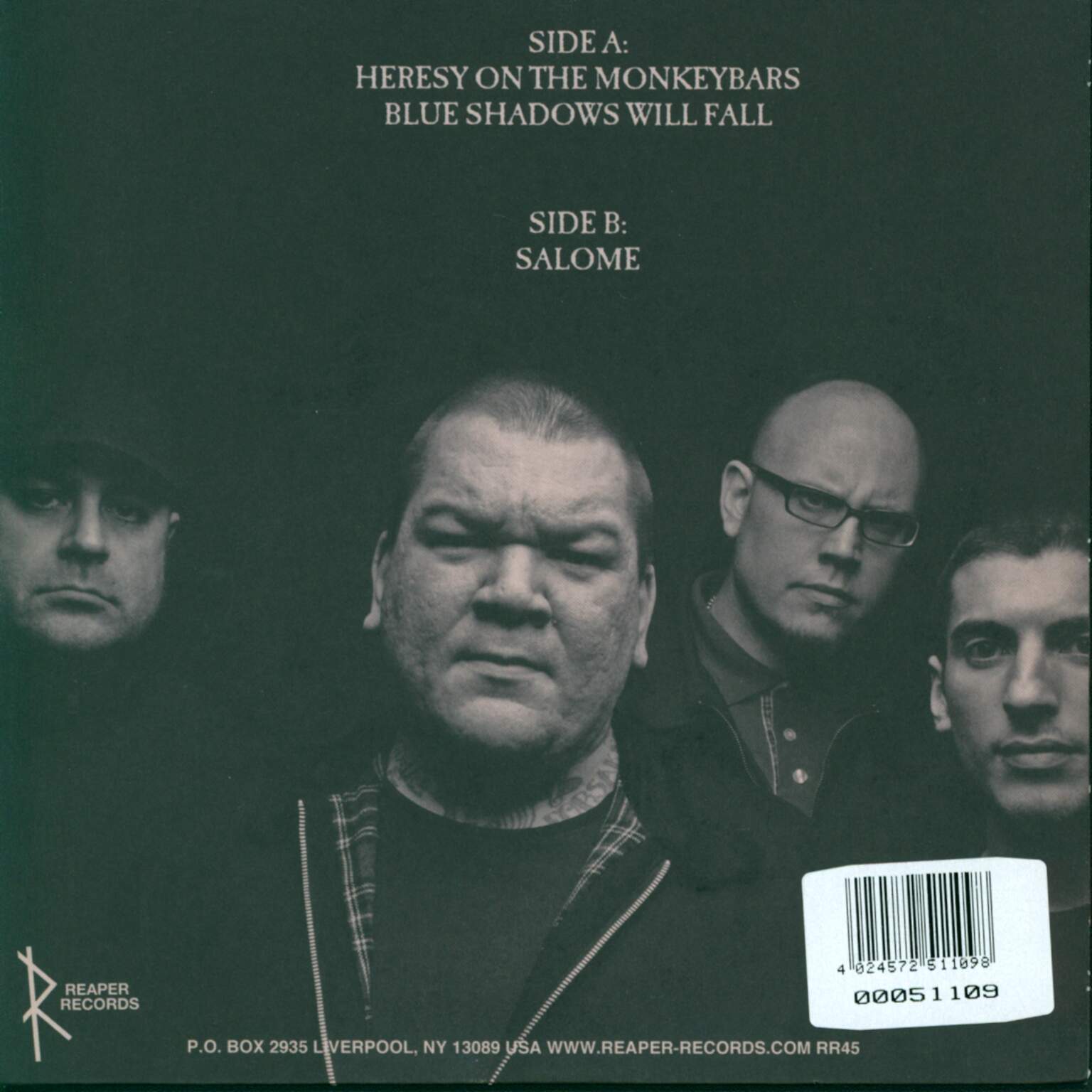 Sheer Terror: Spite, 1×7" Single (Vinyl)