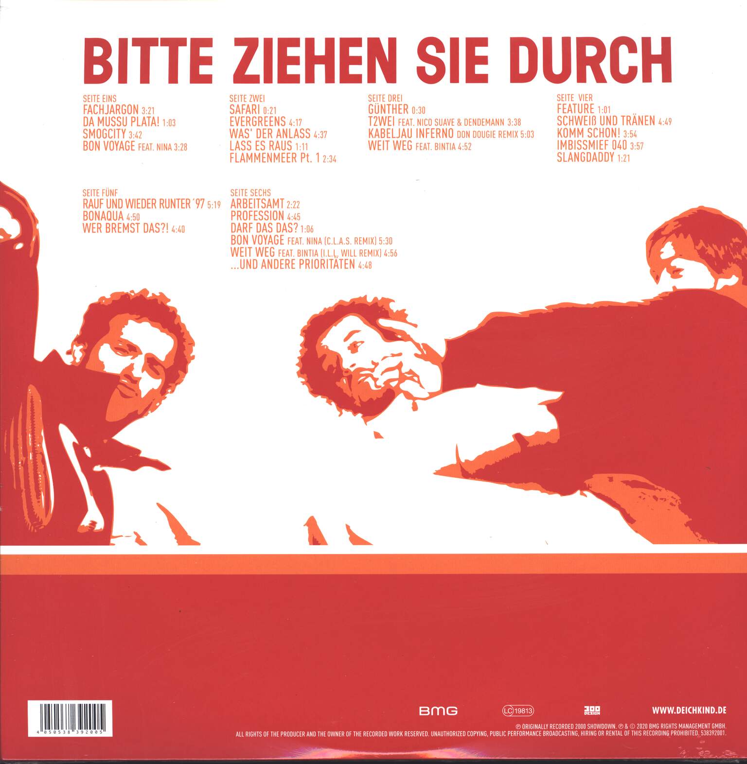 Deichkind: Bitte Ziehen Sie Durch, 3×LP (Vinyl)