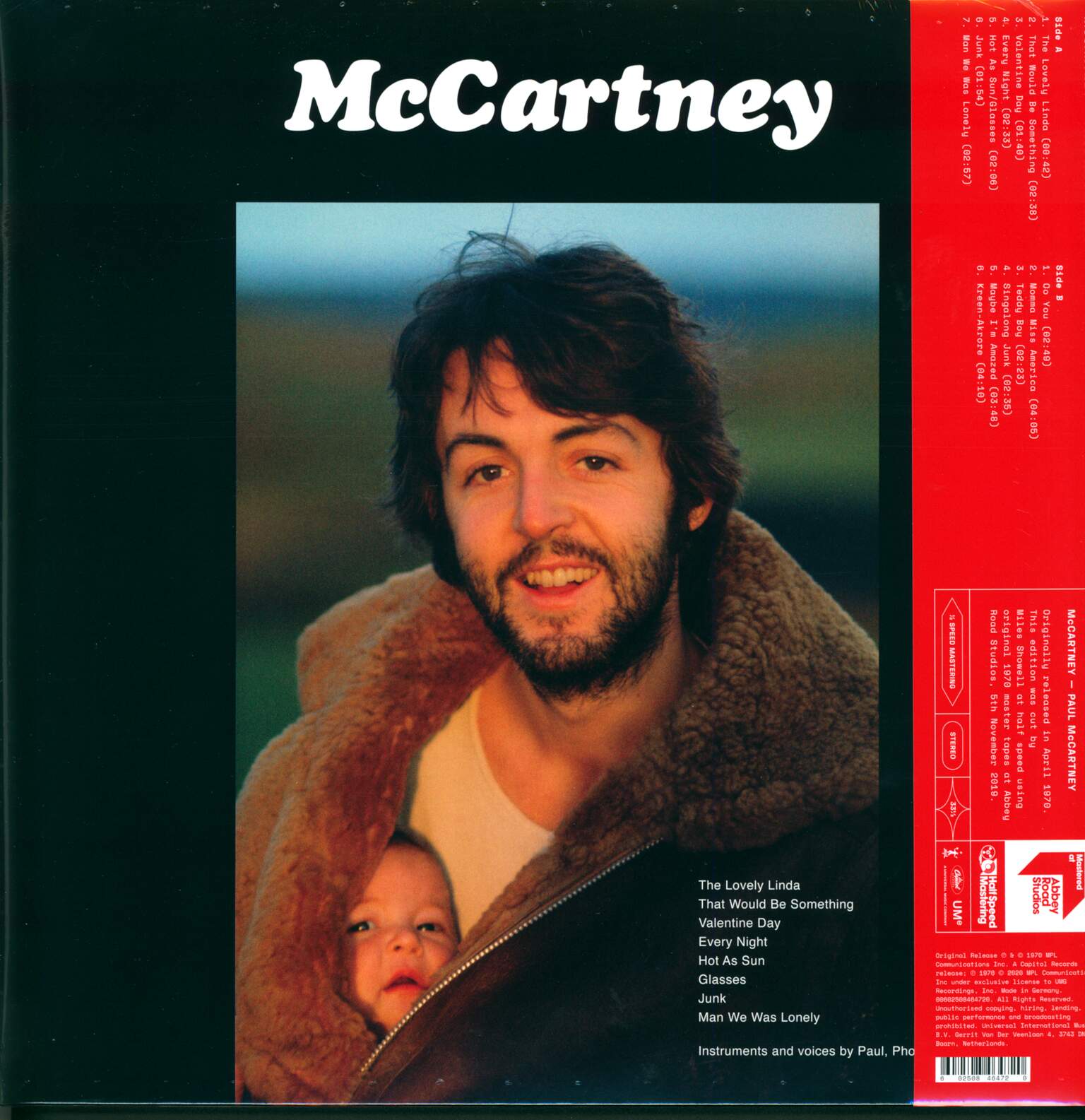 Paul McCartney: McCartney, 1×LP (Vinyl)