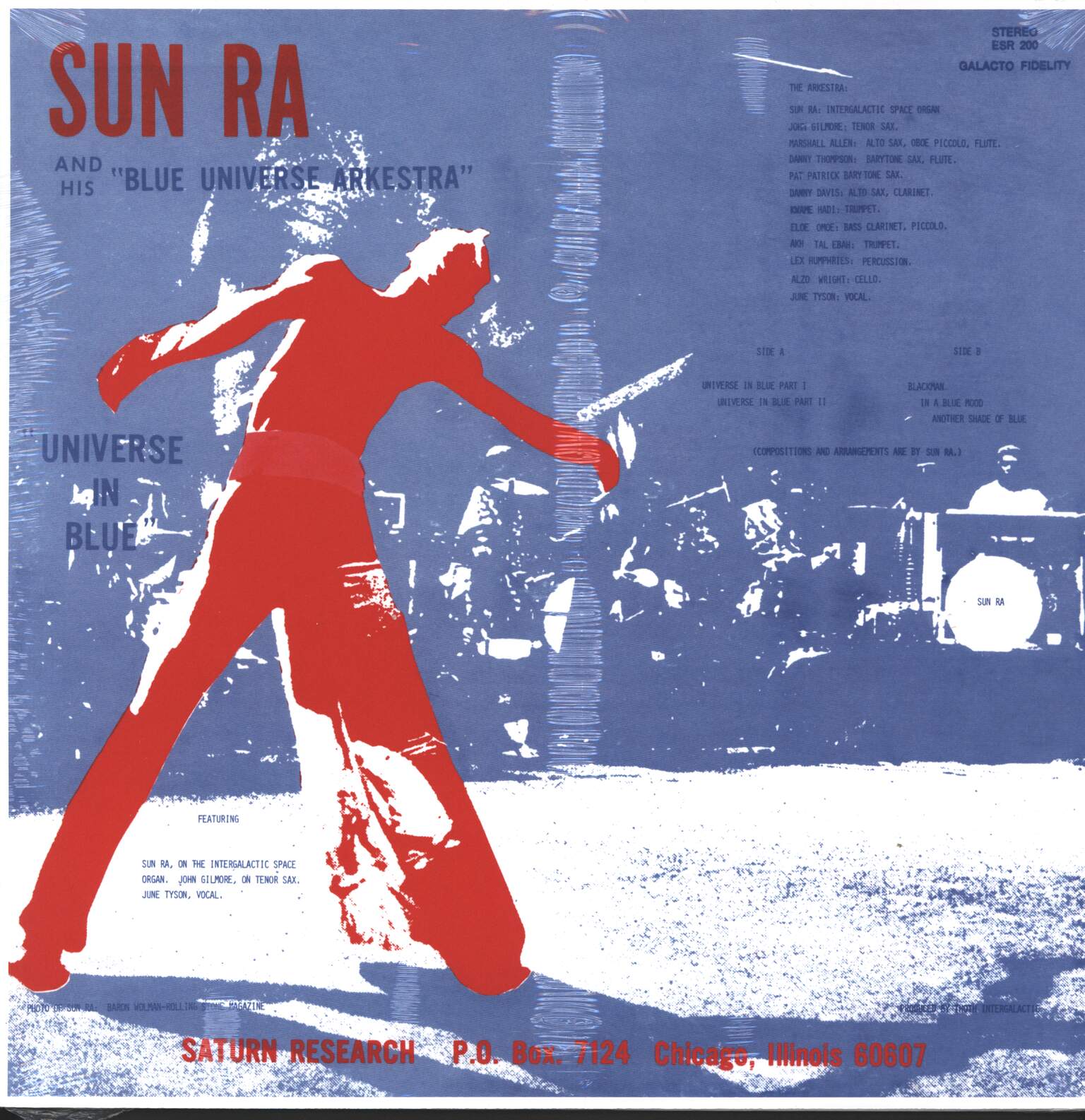 The Sun Ra Arkestra: Universe In Blue, 1×LP (Vinyl)