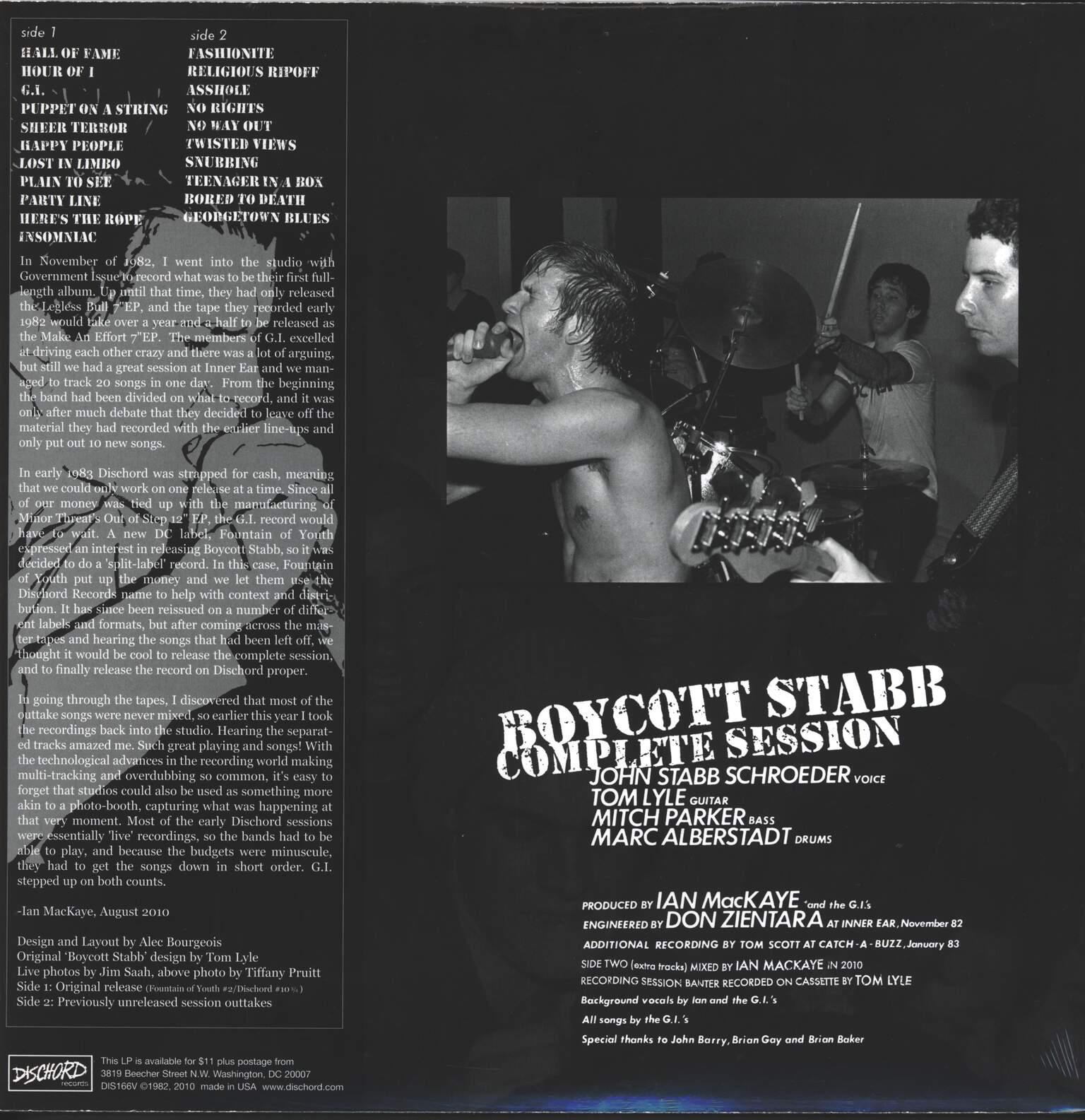 Government Issue: Boycott Stabb Complete Session, 1×LP (Vinyl)