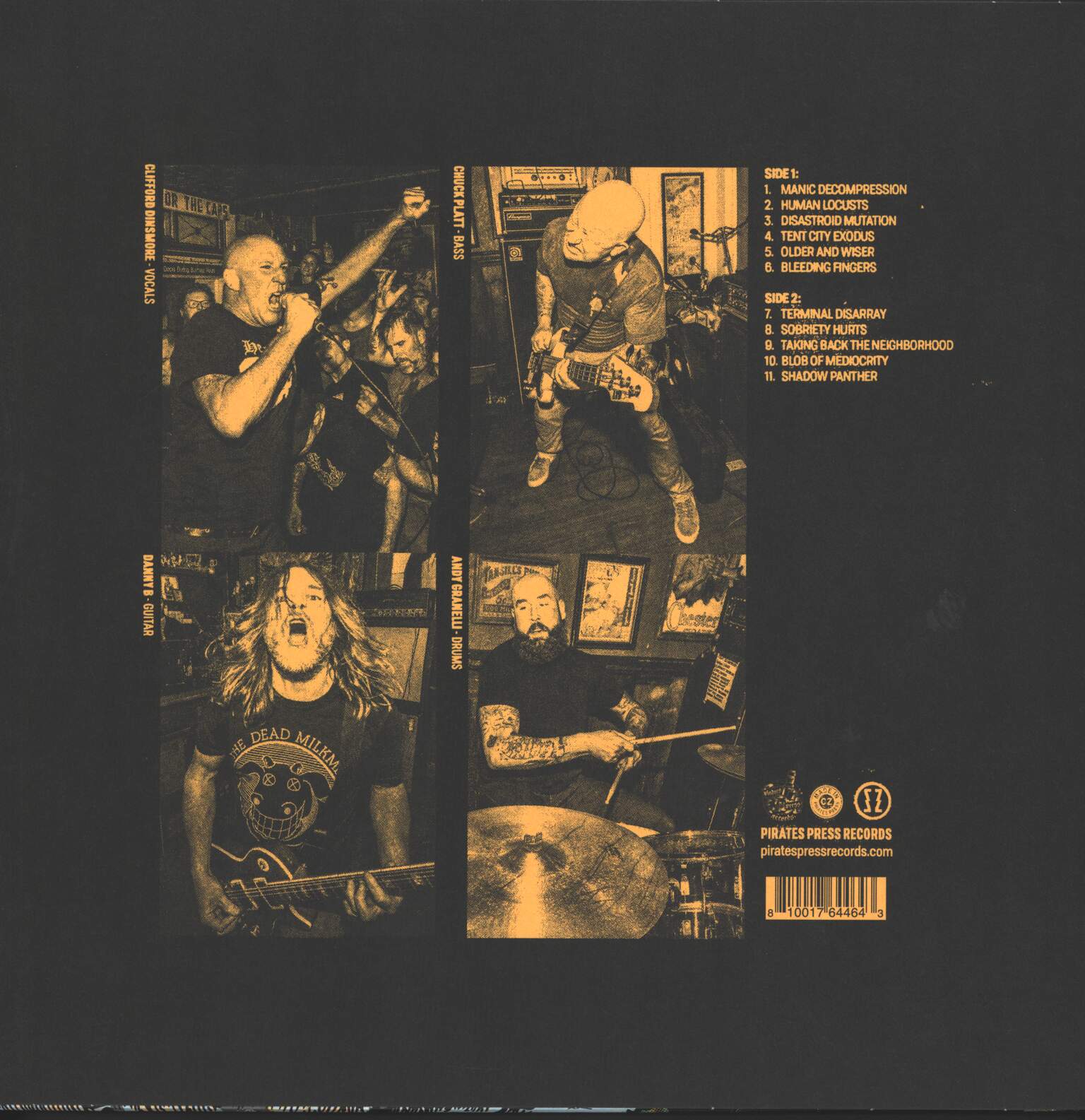 Seized Up: Brace Yourself, 1×LP (Vinyl)