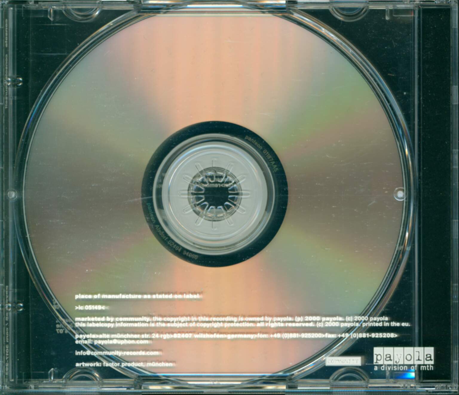 Console: Console Yourself, 1×CD