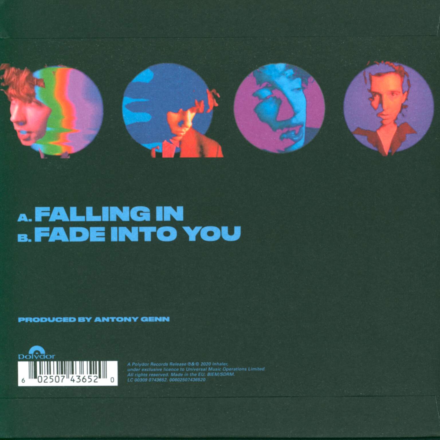 Inhaler: Falling In, 1×7" Single (Vinyl)