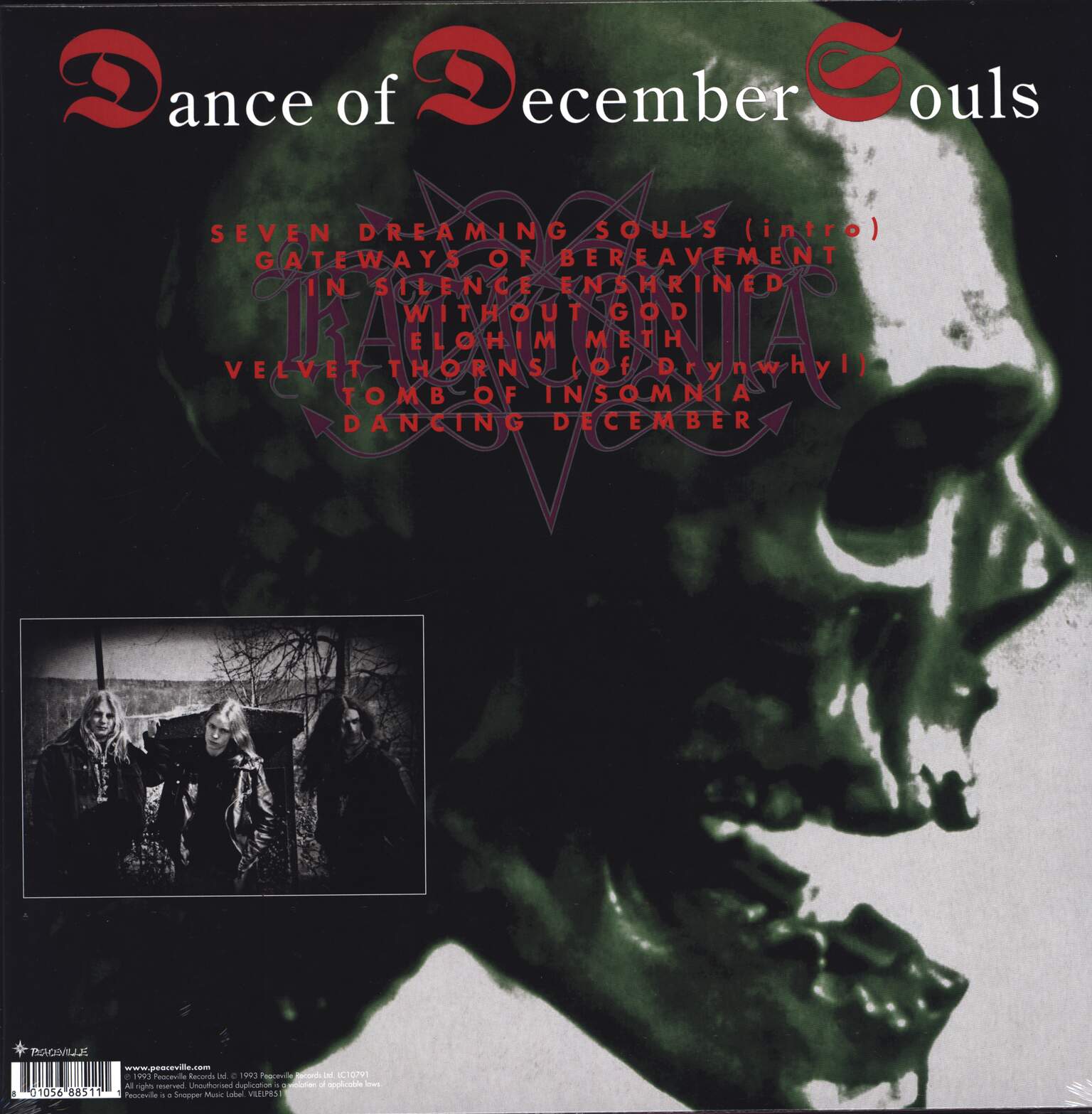 Katatonia: Dance Of December Souls, 1×LP (Vinyl)