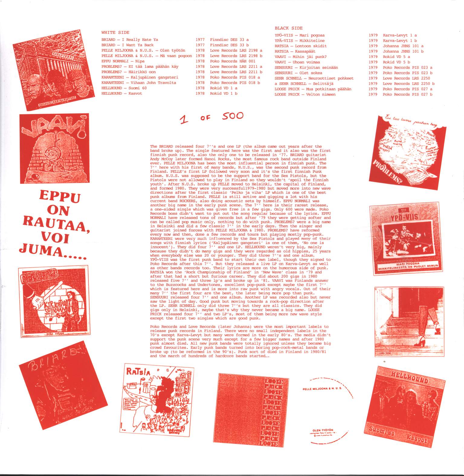 Various: Bloodstains Across Finland, 1×LP (Vinyl)
