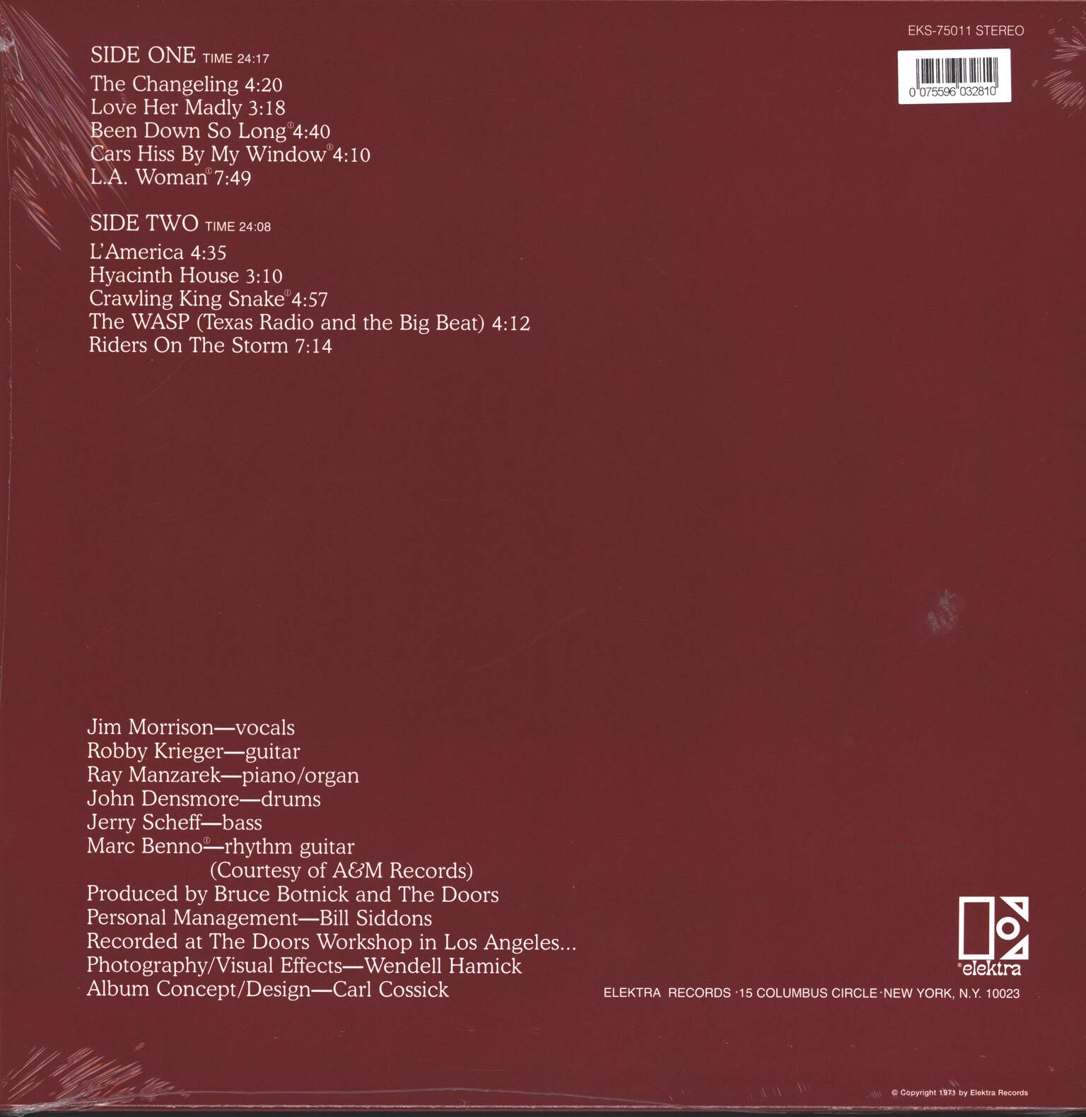 The Doors: L.A. Woman, 1×LP (Vinyl)