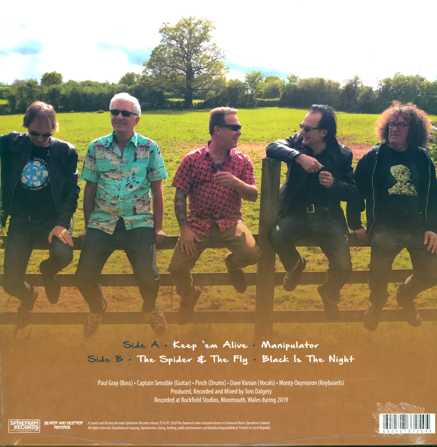 The Damned: The Rockfield Files, 1×LP (Vinyl)