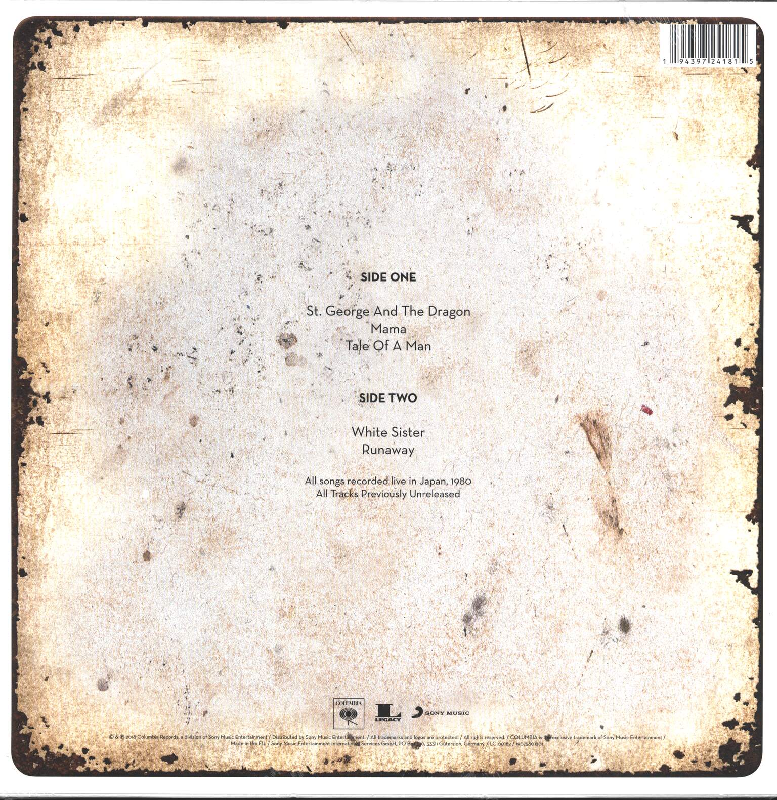 Toto: Live In Tokyo, 1×LP (Vinyl)