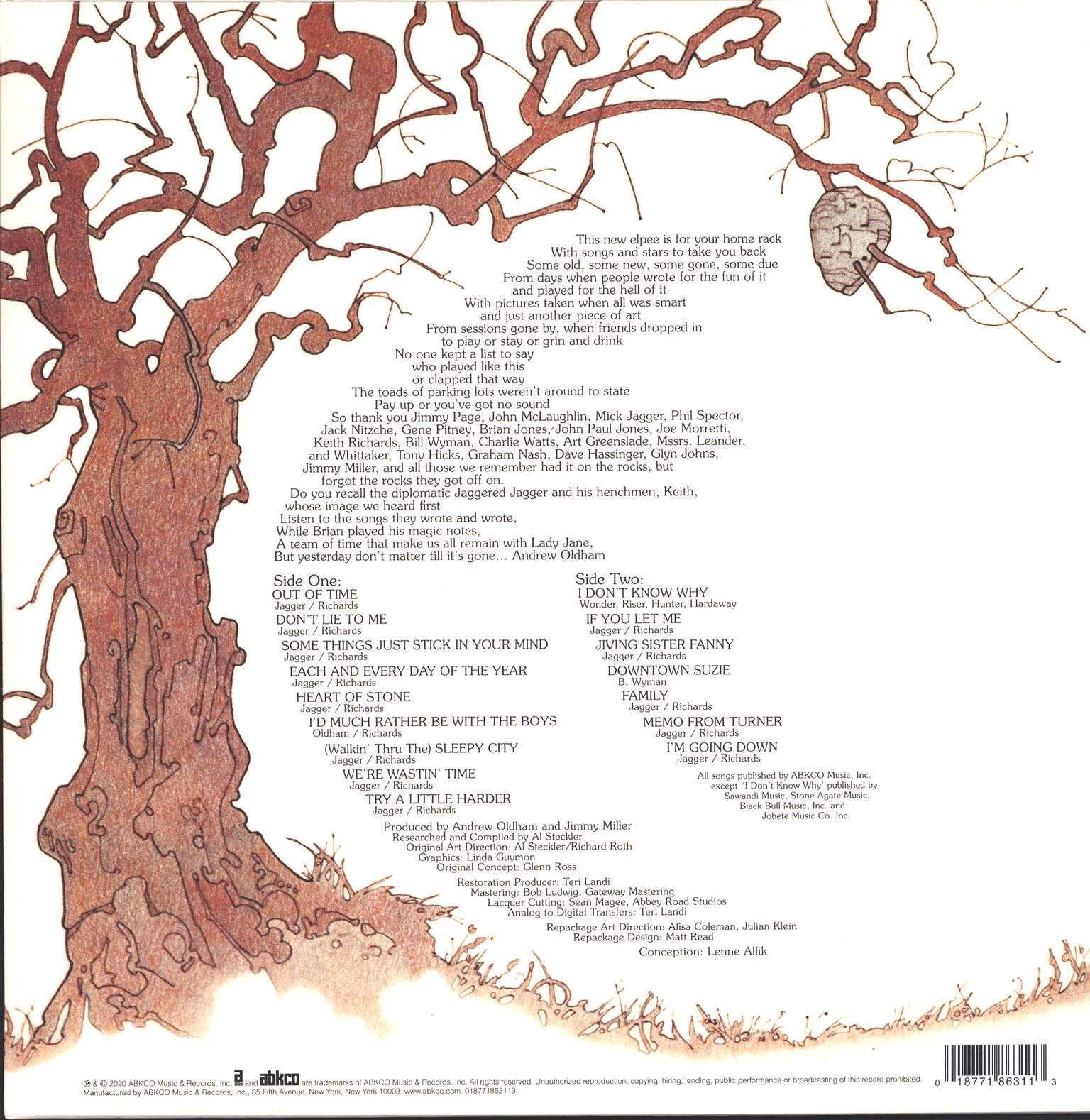 The Rolling Stones: Metamorphosis, 1×LP (Vinyl)