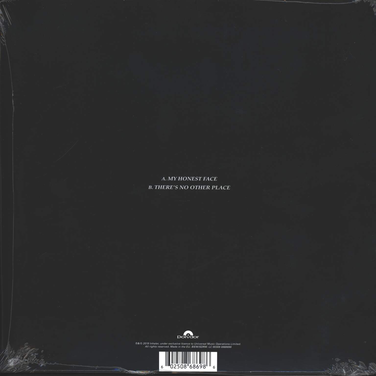Inhaler: My Honest Face, 1×10" Vinyl EP