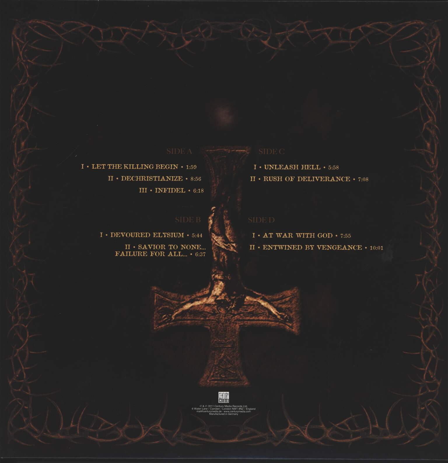 Vital Remains: Dechristianize, 2×LP (Vinyl)