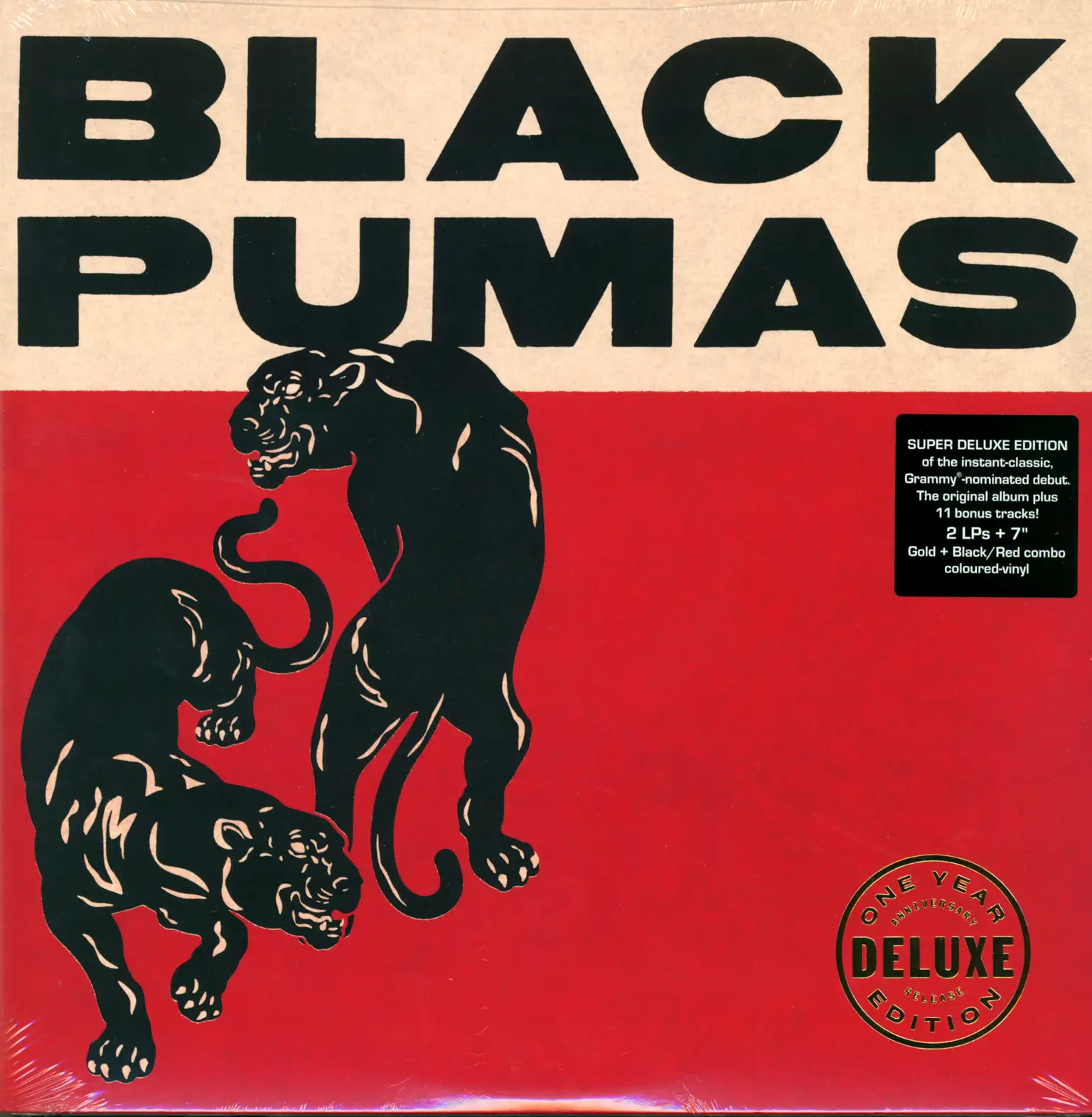 Black Pumas: Black Pumas, 2×LP (Vinyl), 1×7" Single (Vinyl)