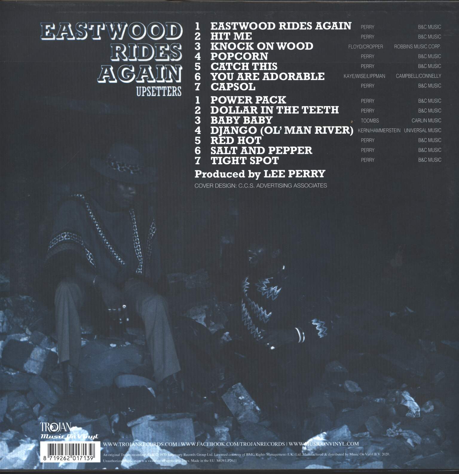 Lee Perry: Eastwood Rides Again, 1×LP (Vinyl)