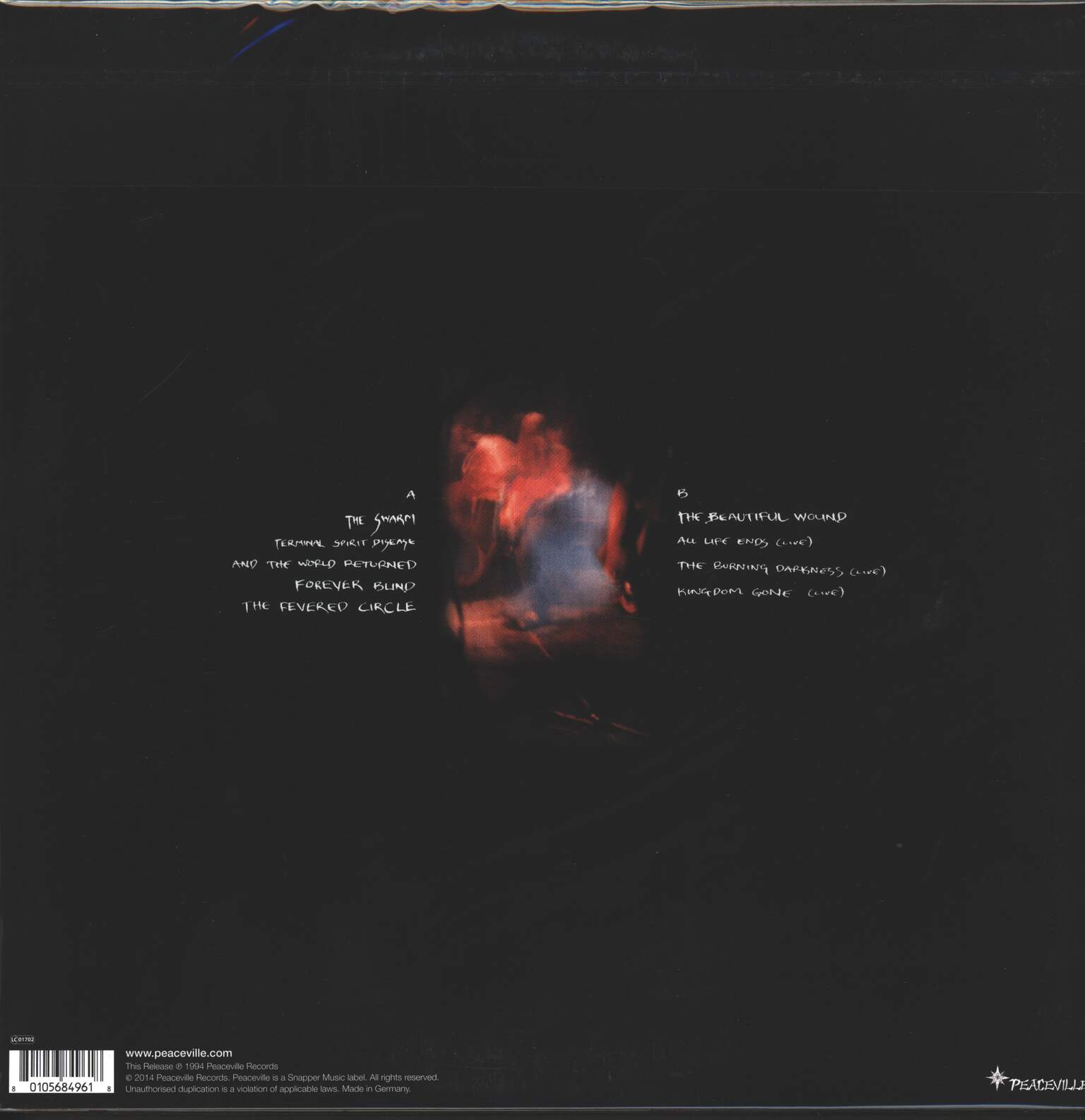 At The Gates: Terminal Spirit Disease, 1×LP (Vinyl)