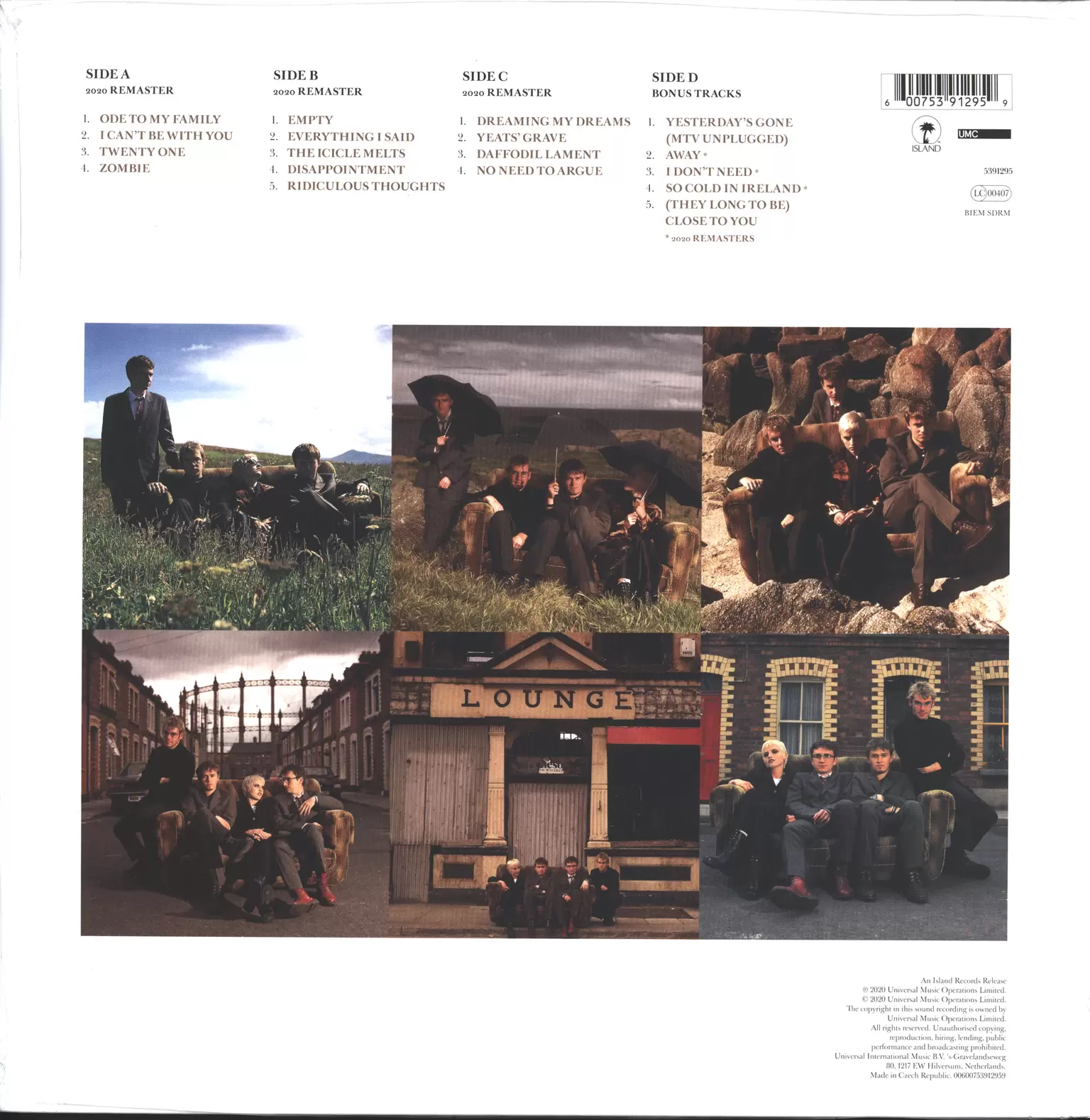 The Cranberries: No Need To Argue, 2×LP (Vinyl)