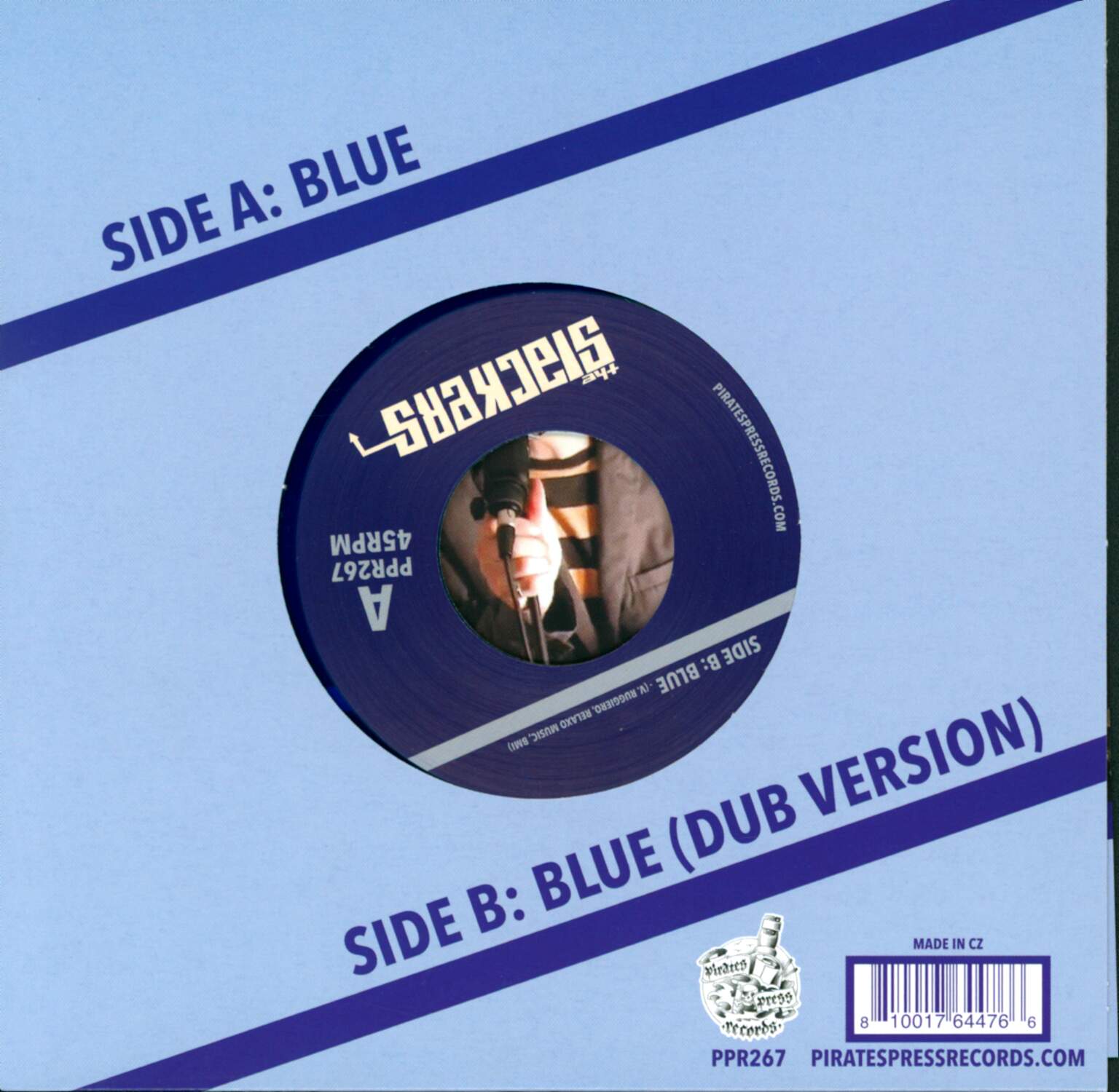 The Slackers: Blue, 1×7" Single (Vinyl)