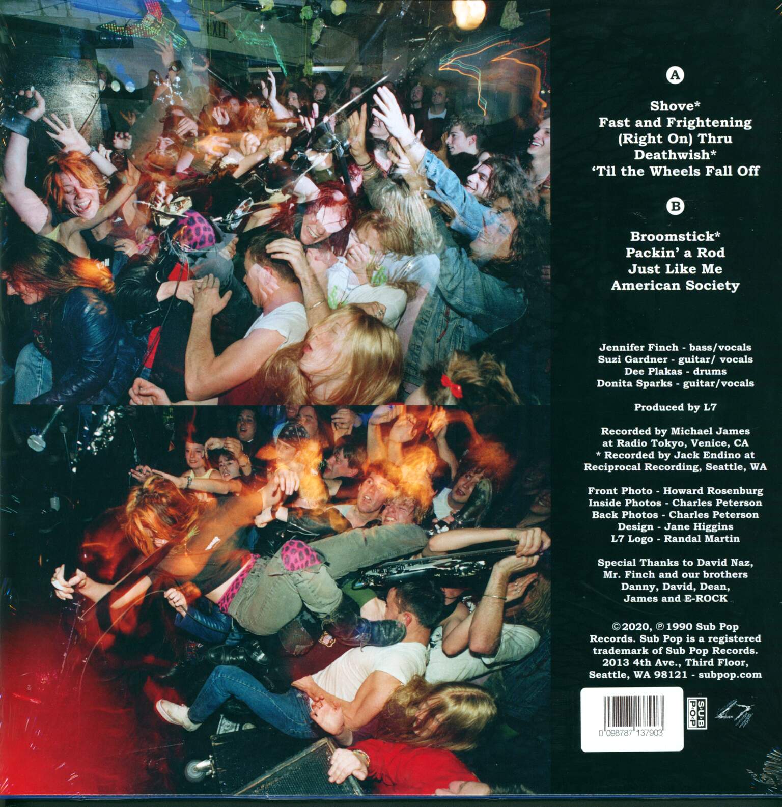 L7: Smell The Magic, 1×LP (Vinyl)
