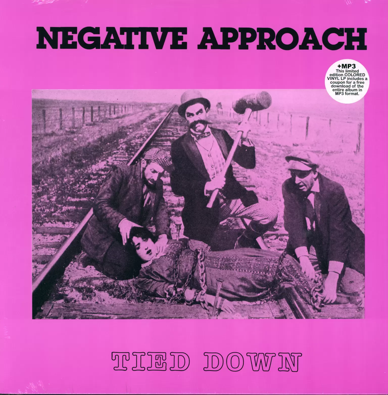 Negative Approach: Tied Down, 1×LP (Vinyl)
