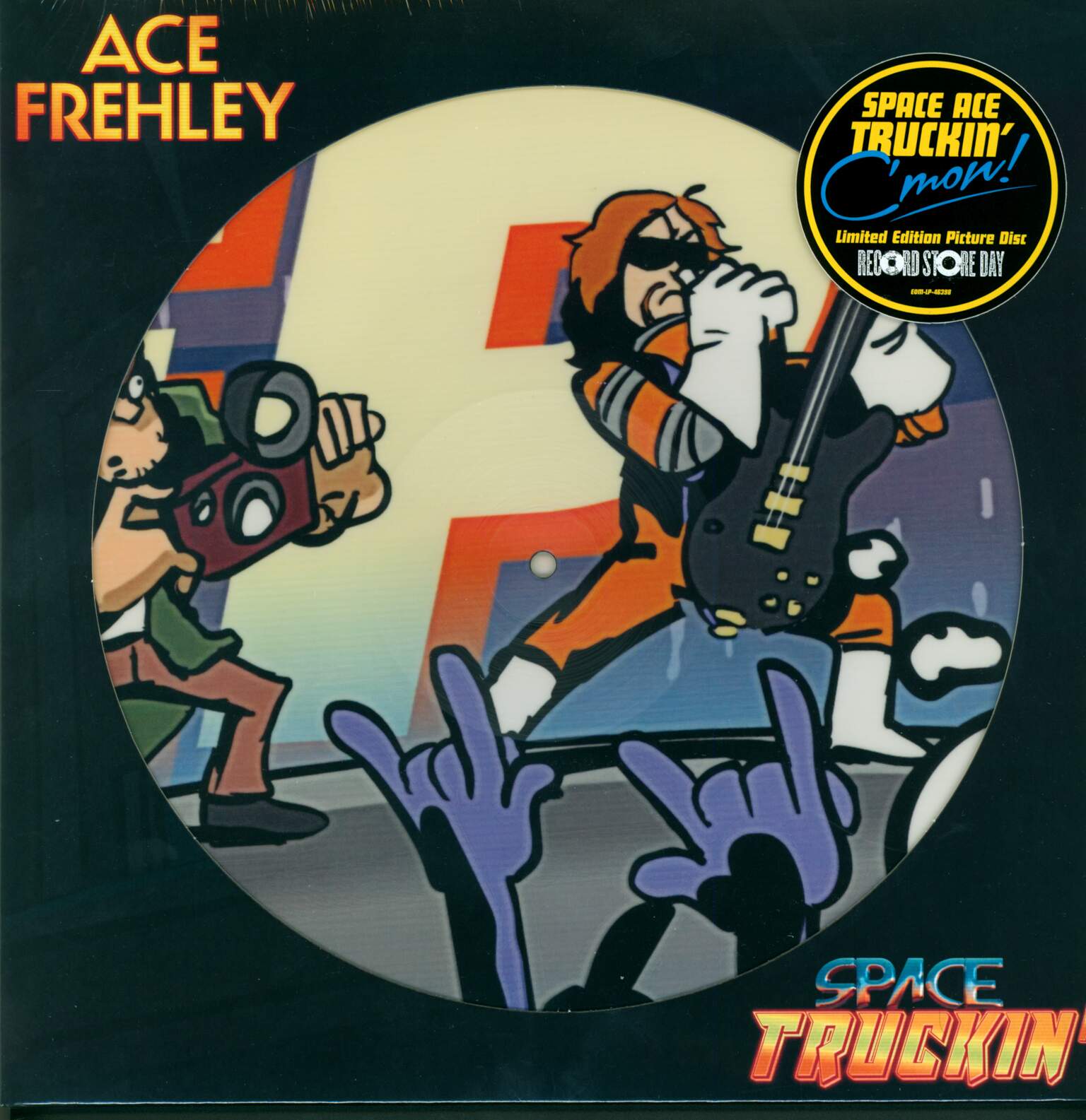 Ace Frehley: Space Truckin', 1×12" Maxi Single (Vinyl)