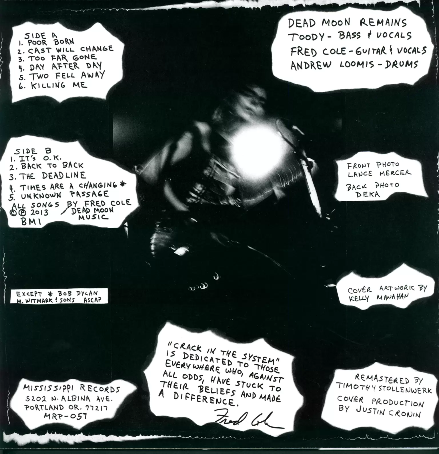 Dead Moon: Crack In The System, 1×LP (Vinyl)