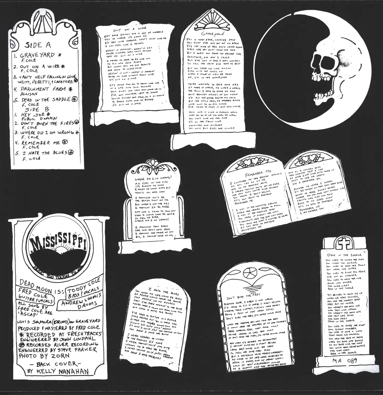 Dead Moon: In The Graveyard, 1×LP (Vinyl)