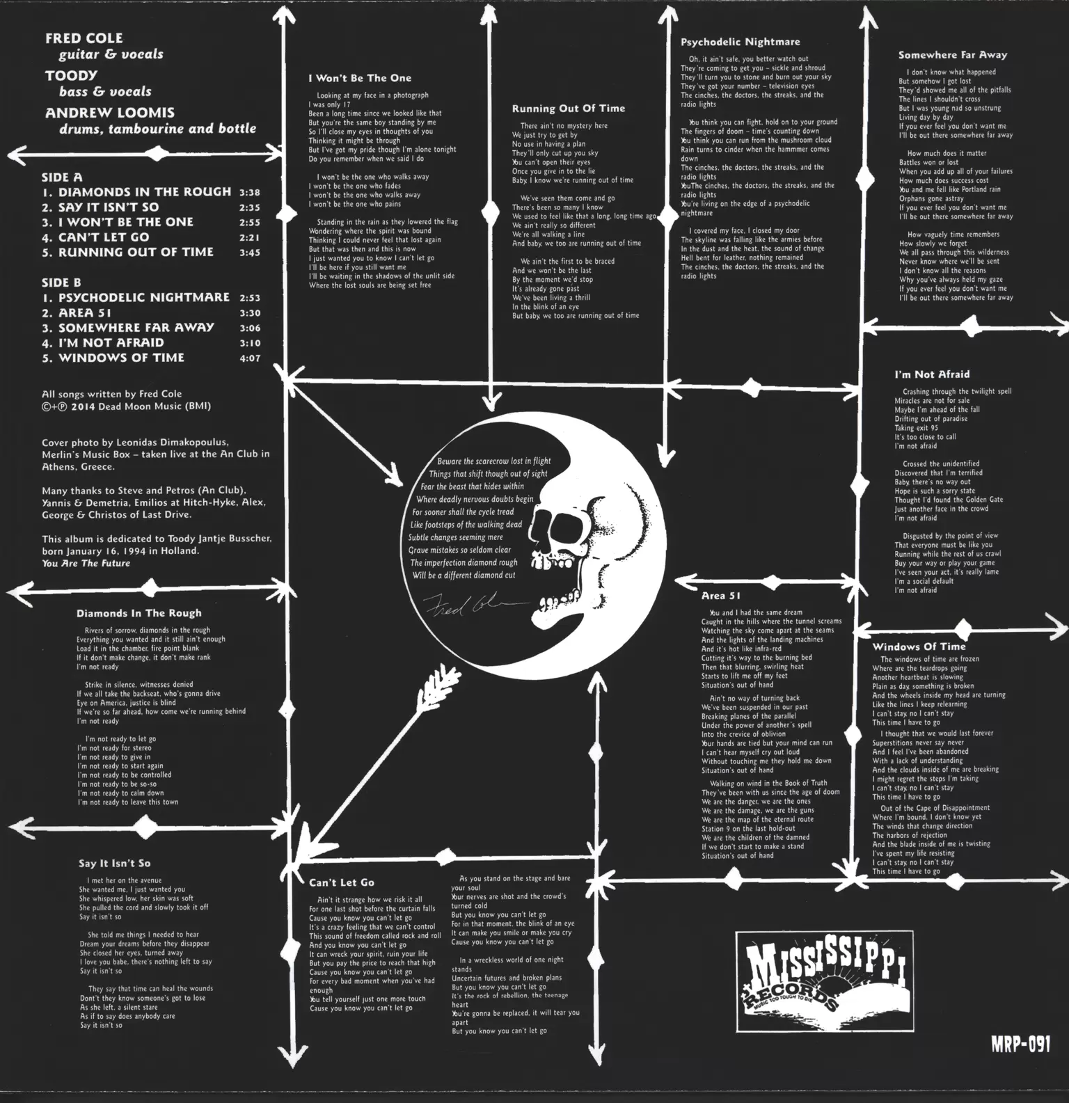 Dead Moon: Nervous Sooner Changes, 1×LP (Vinyl)