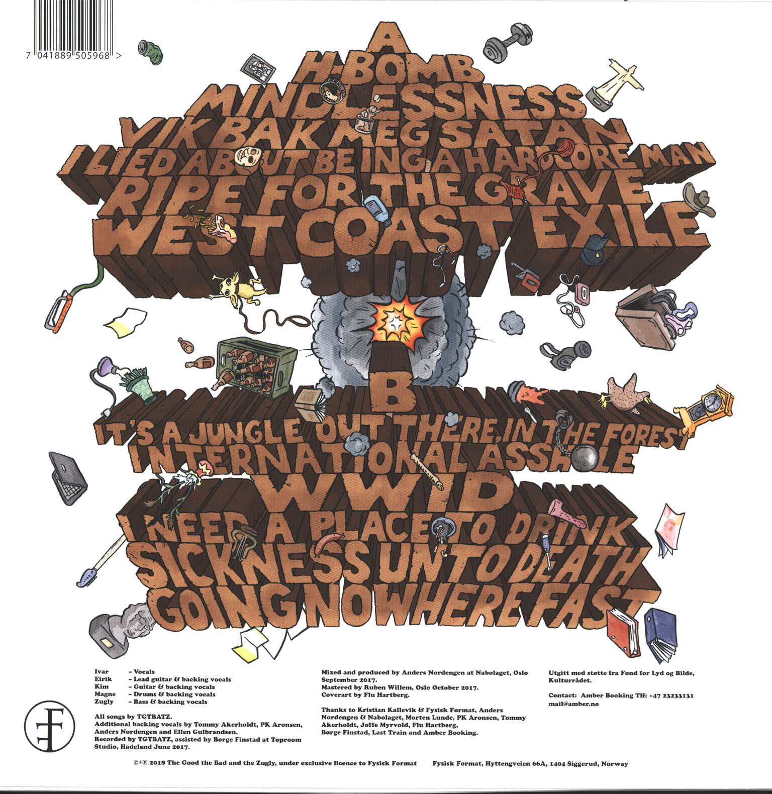 The Good The Bad And The Zugly: Misanthropical House, 1×LP (Vinyl)