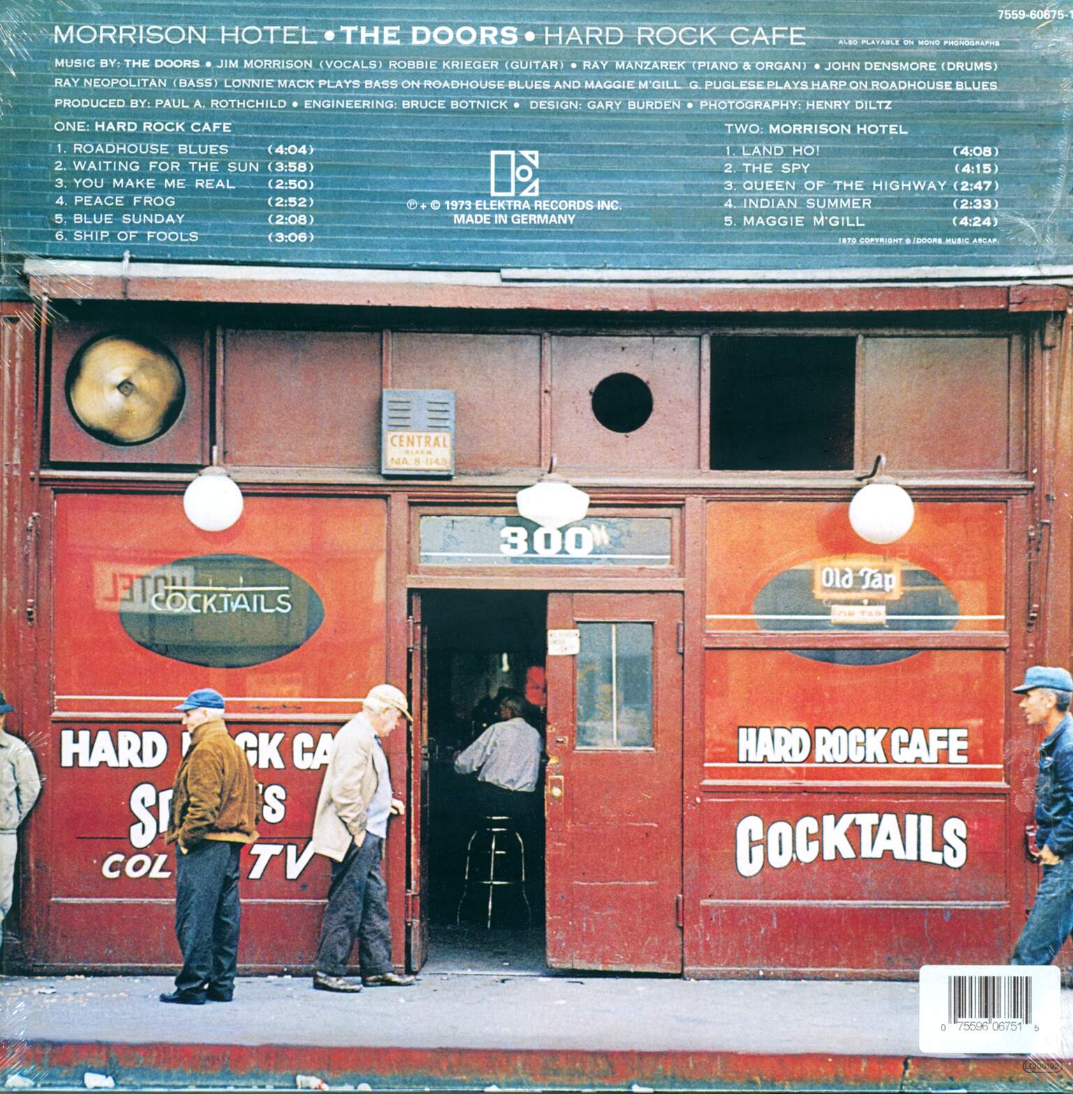 The Doors: Morrison Hotel, 1×LP (Vinyl)