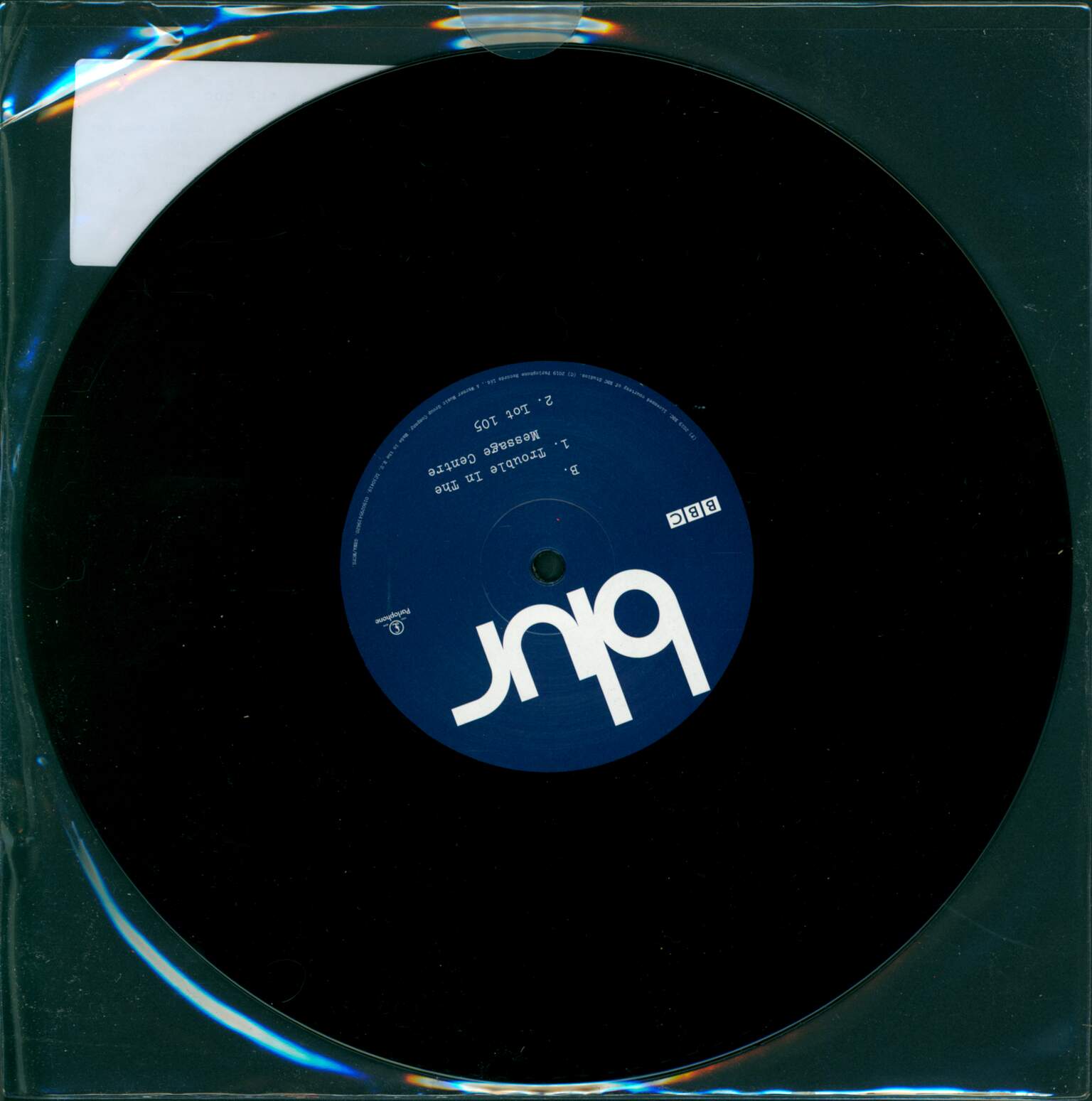 Blur: Live At The BBC, 1×10" Vinyl EP
