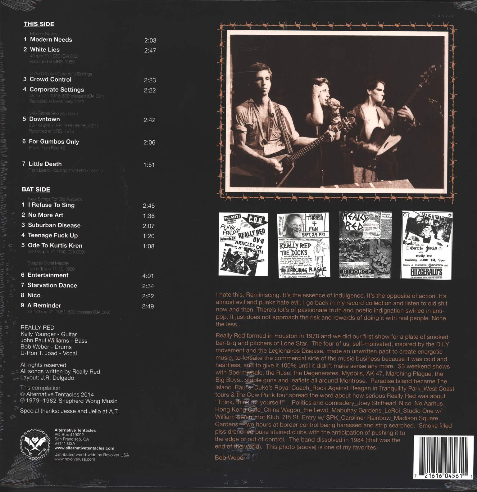 Really Red: New Strings For Old Puppets, 1×LP (Vinyl)