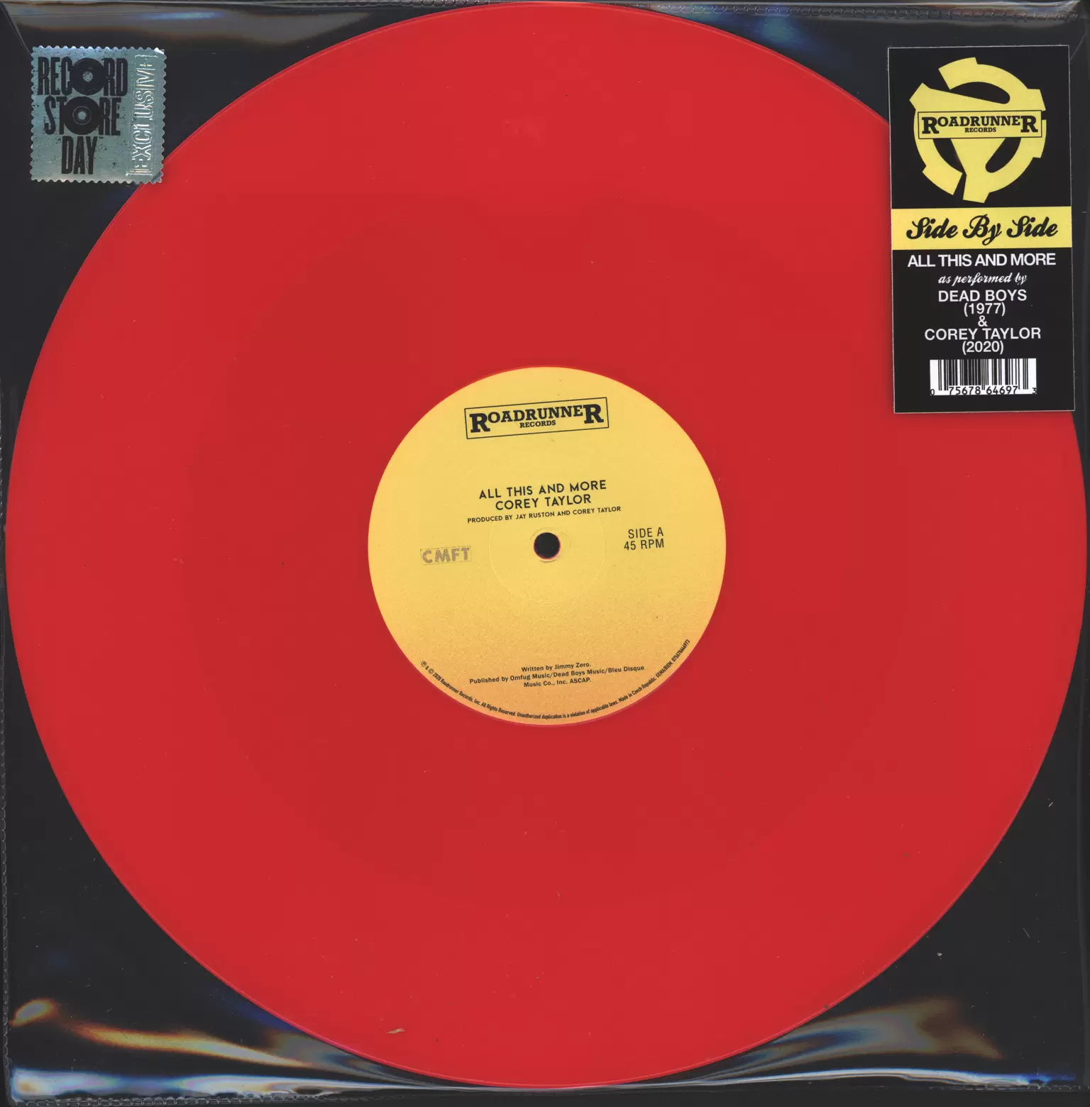 Corey Taylor: All This And More, 1×12" Maxi Single (Vinyl)