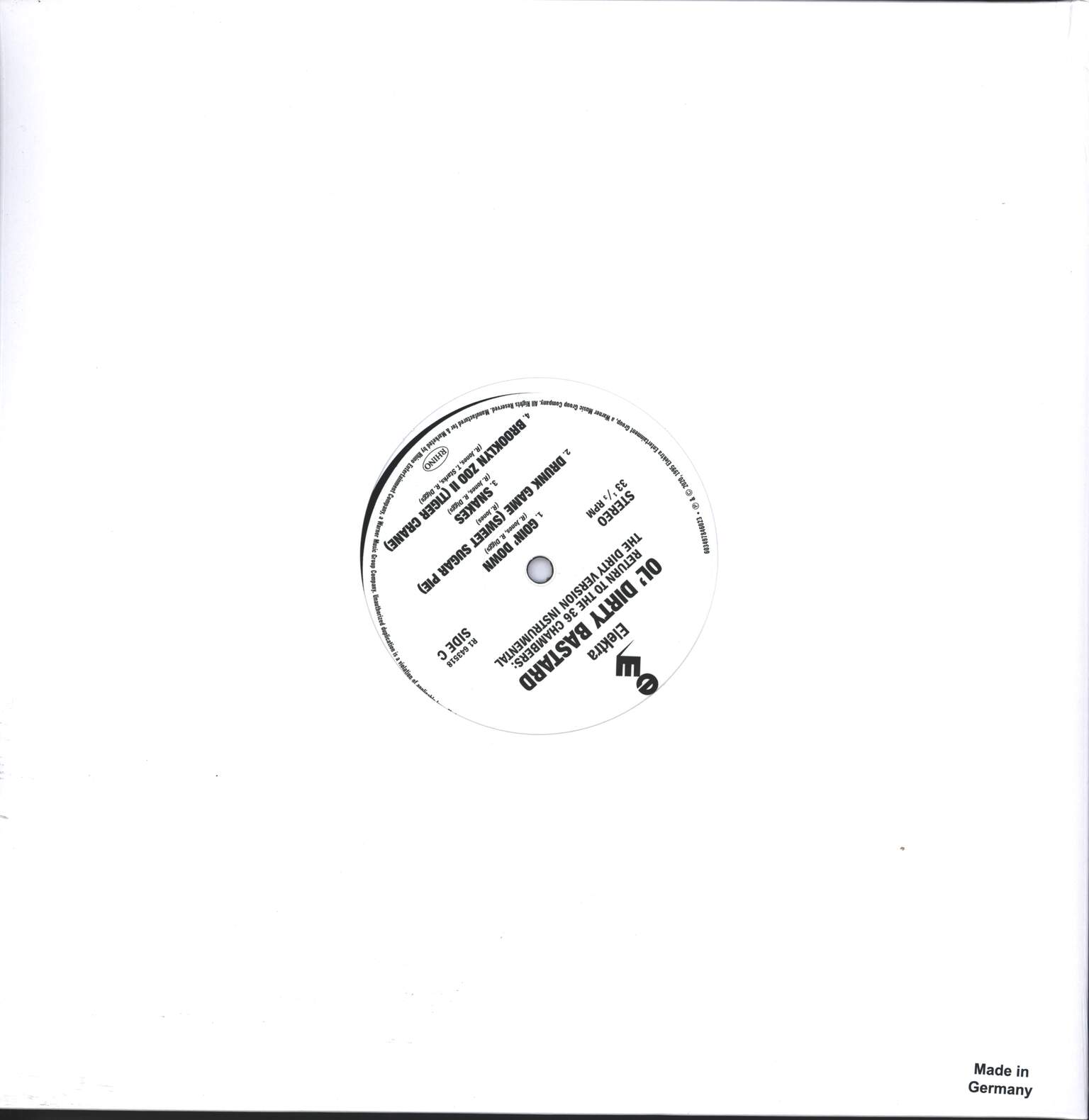 Ol Dirty Bastard: Return To The 36 Chambers: The Dirty Version Instrumental, 1×7" Single (Vinyl), 2×LP (Vinyl)