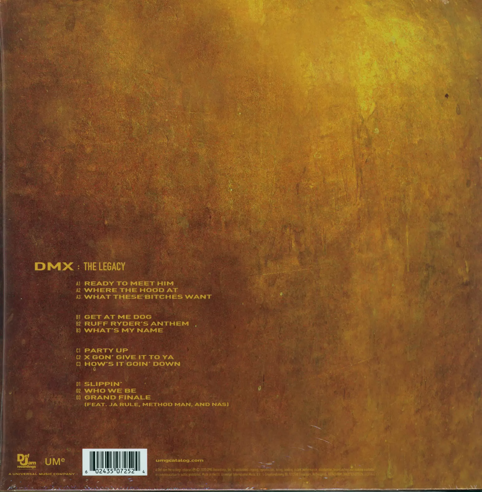 Dmx: The Legacy, 2×LP (Vinyl)