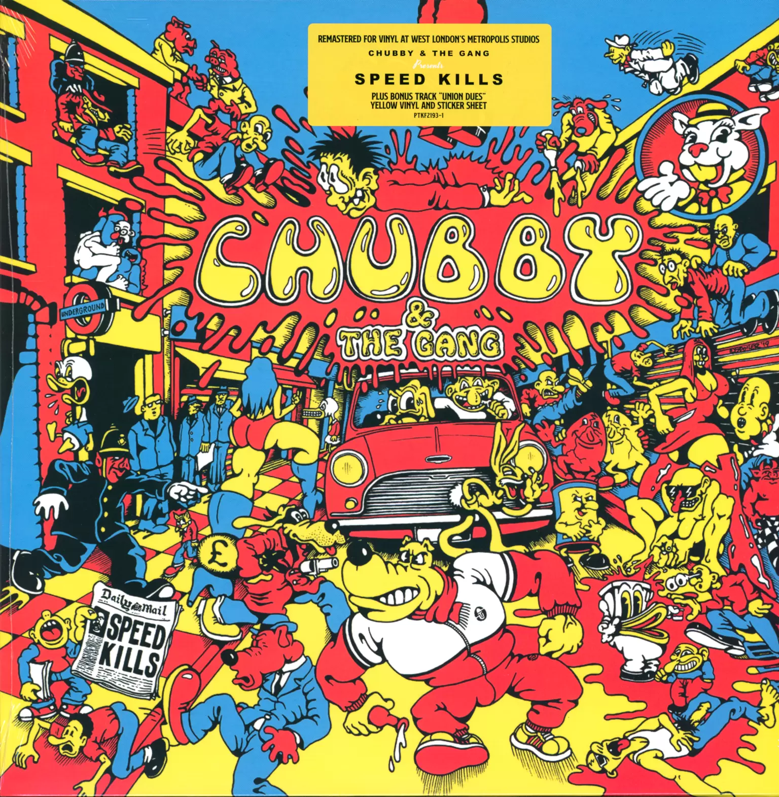 Chubby & The Gang: Speed Kills, 1×LP (Vinyl)