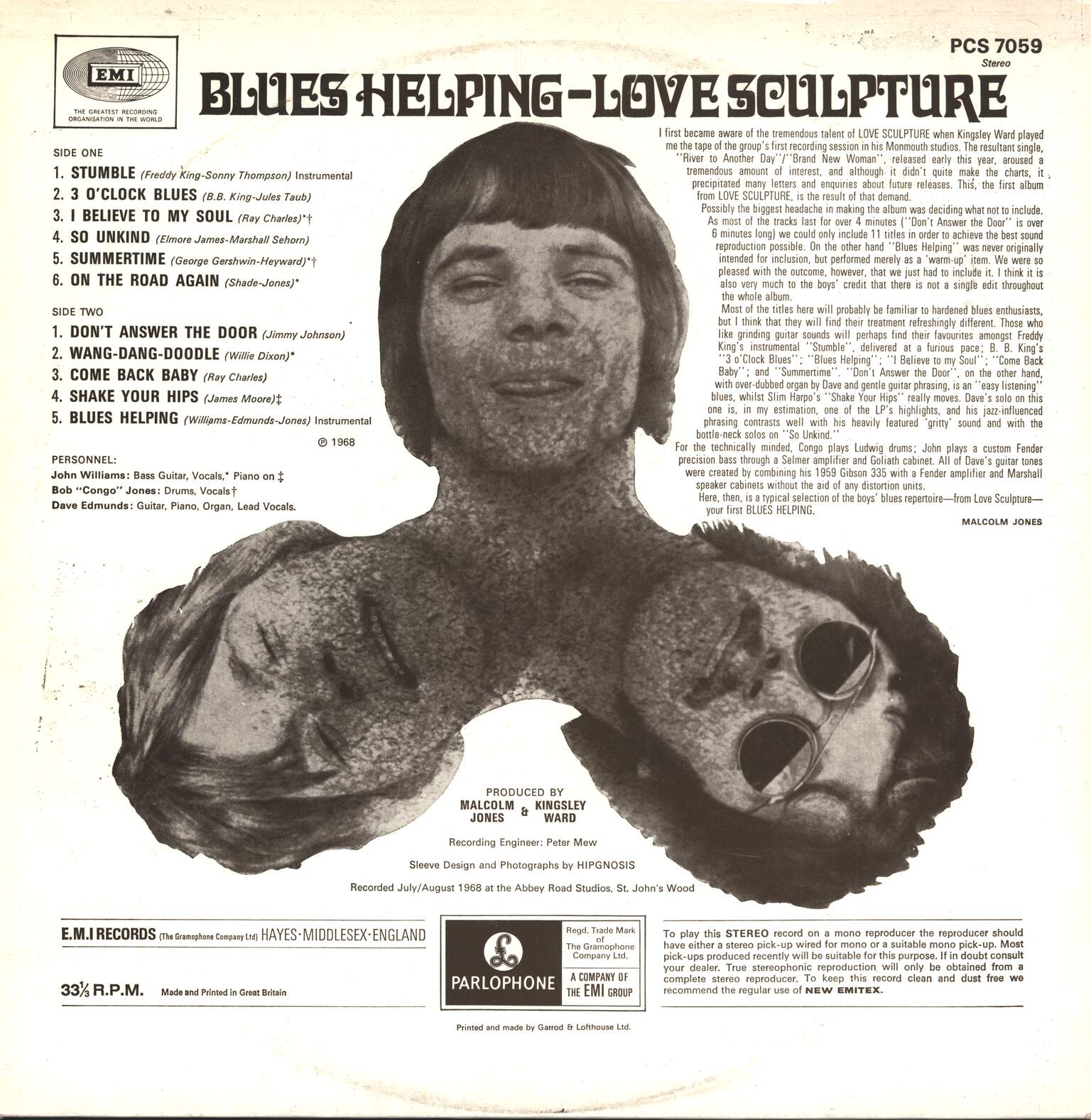 Love Sculpture: Blues Helping, 1×LP (Vinyl)