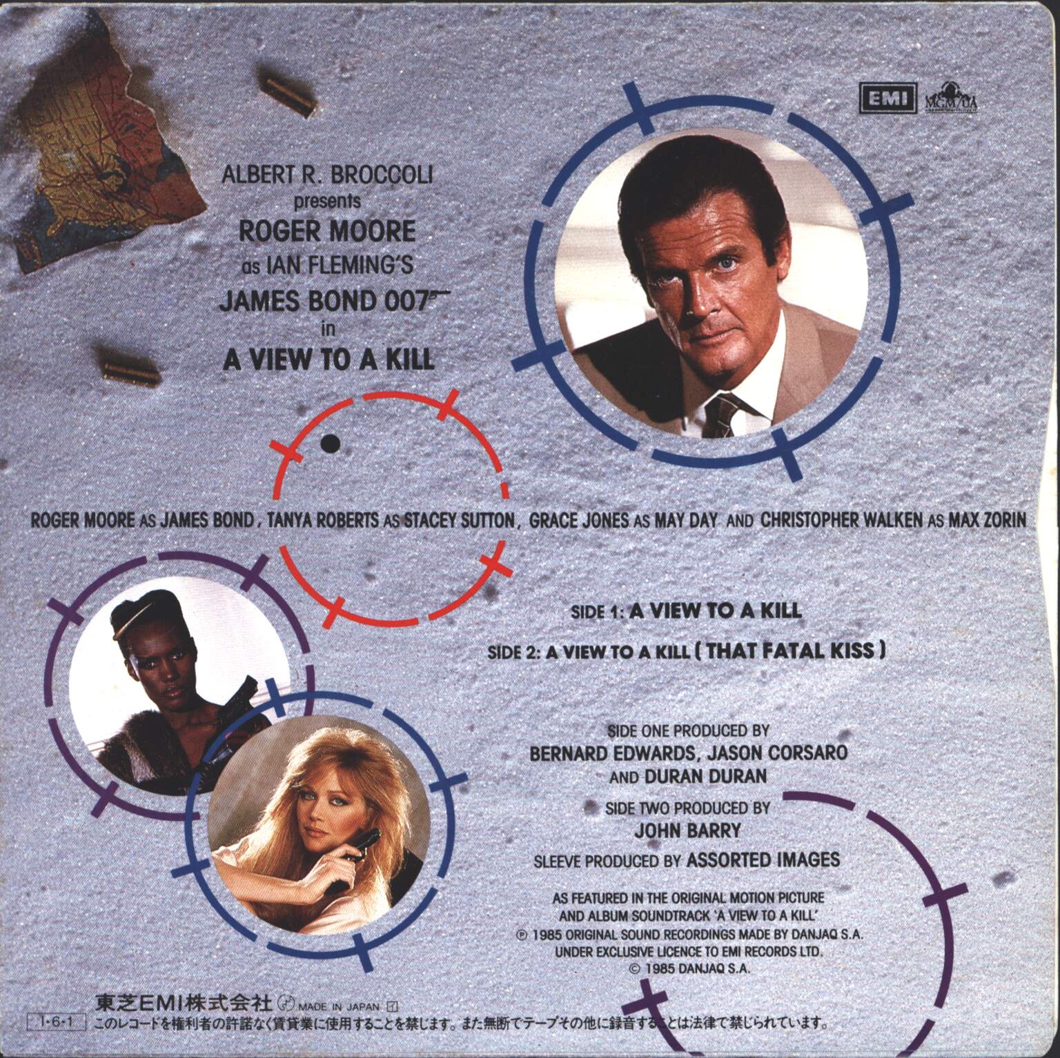 Duran Duran: A View To A Kill - 007, 1×7" Single (Vinyl)