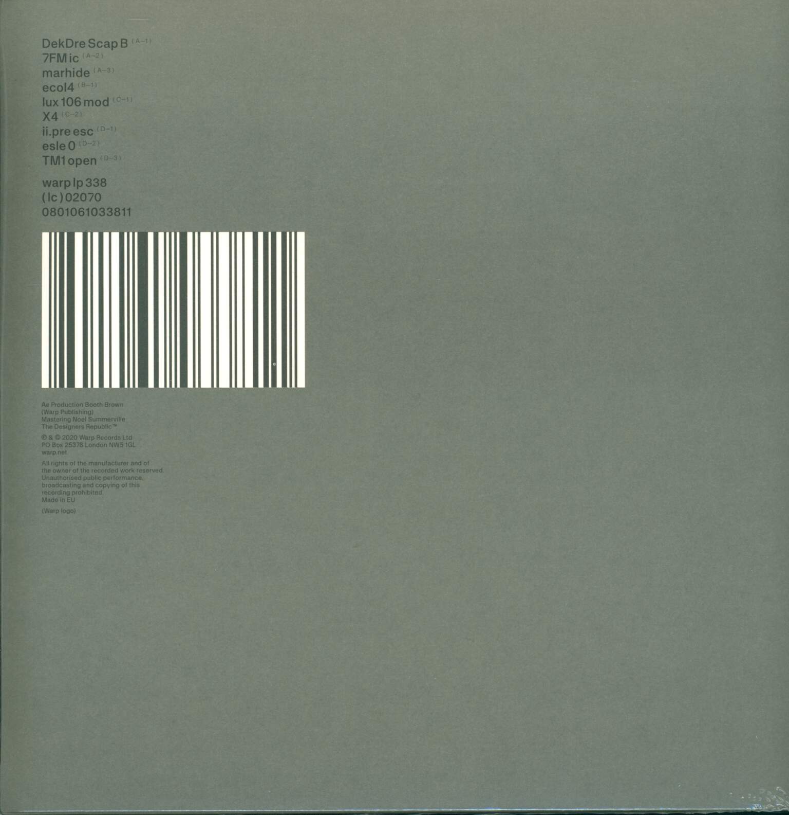Autechre: PLUS, 2×LP (Vinyl)