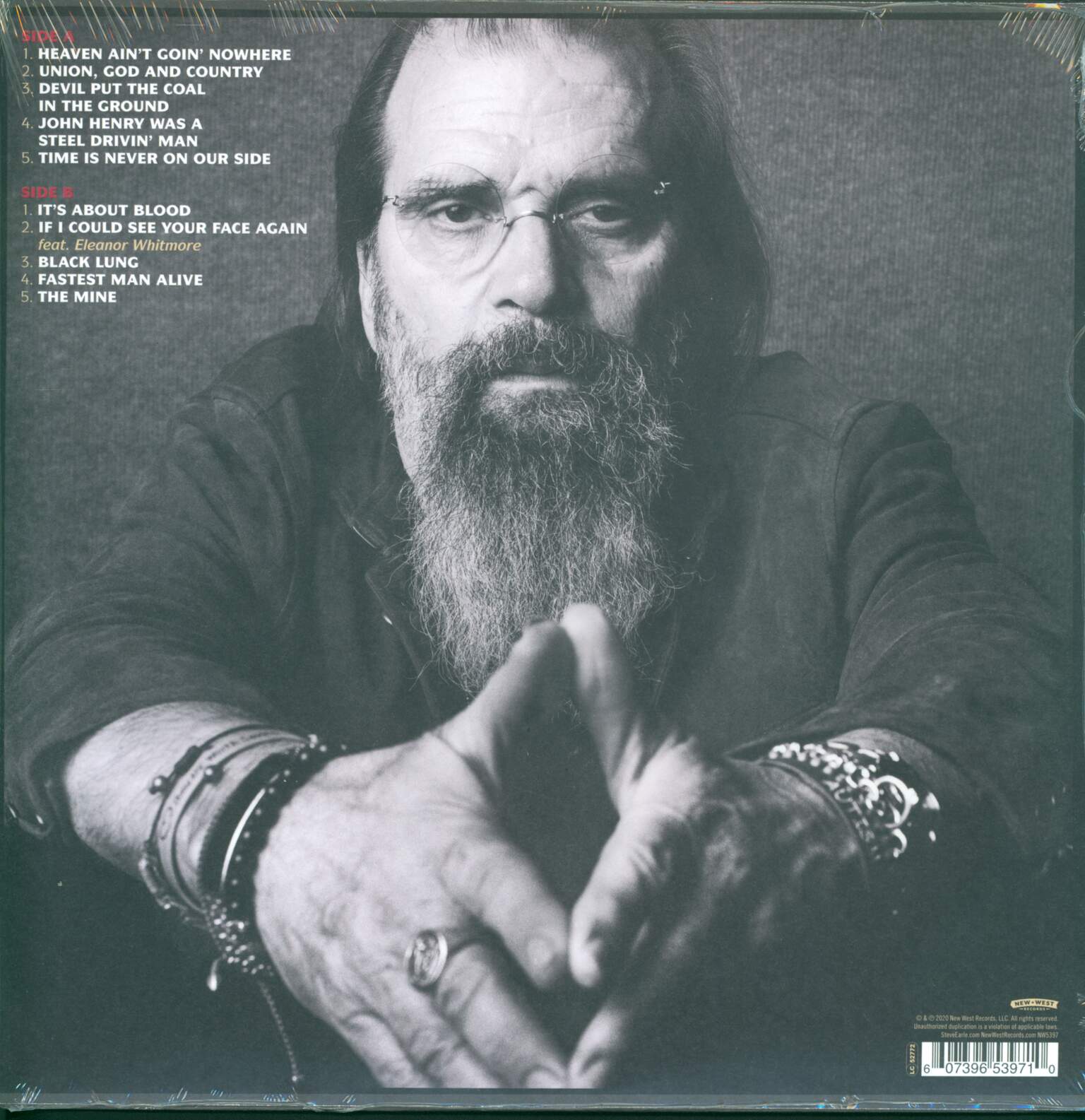 Steve Earle & The Dukes: Ghosts Of West Virginia, 1×LP (Vinyl)