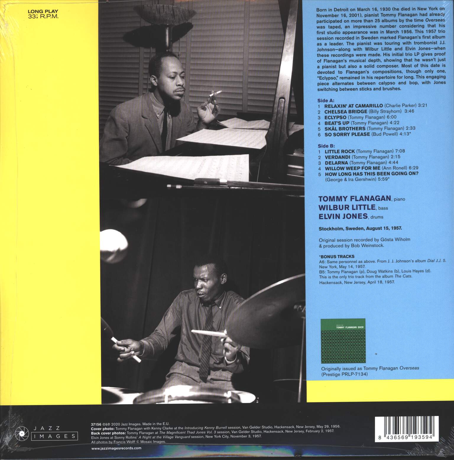 Tommy Flanagan Trio: Overseas, 1×LP (Vinyl)