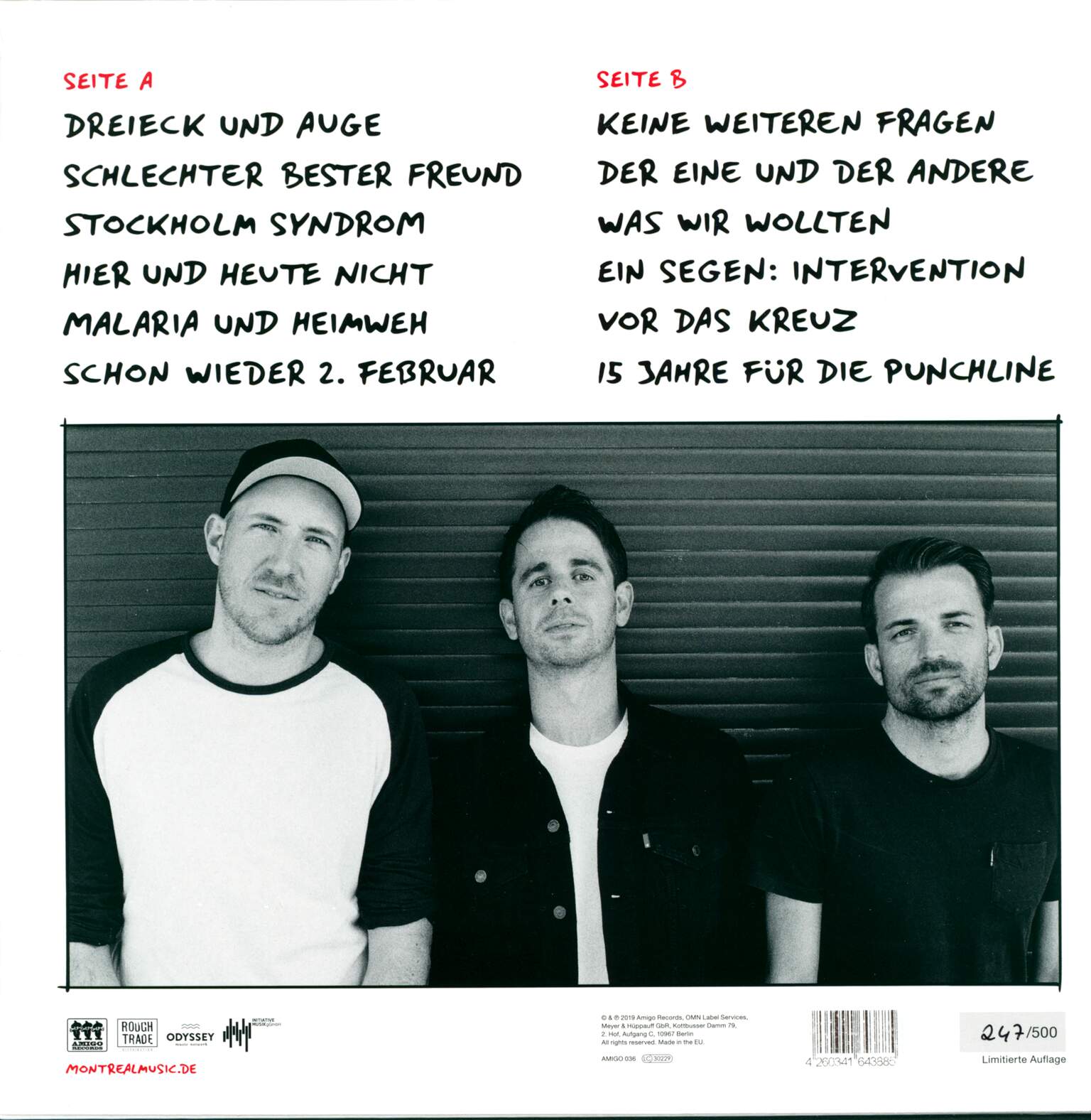 Montreal: Hier Und Heute Nicht, 1×LP (Vinyl)