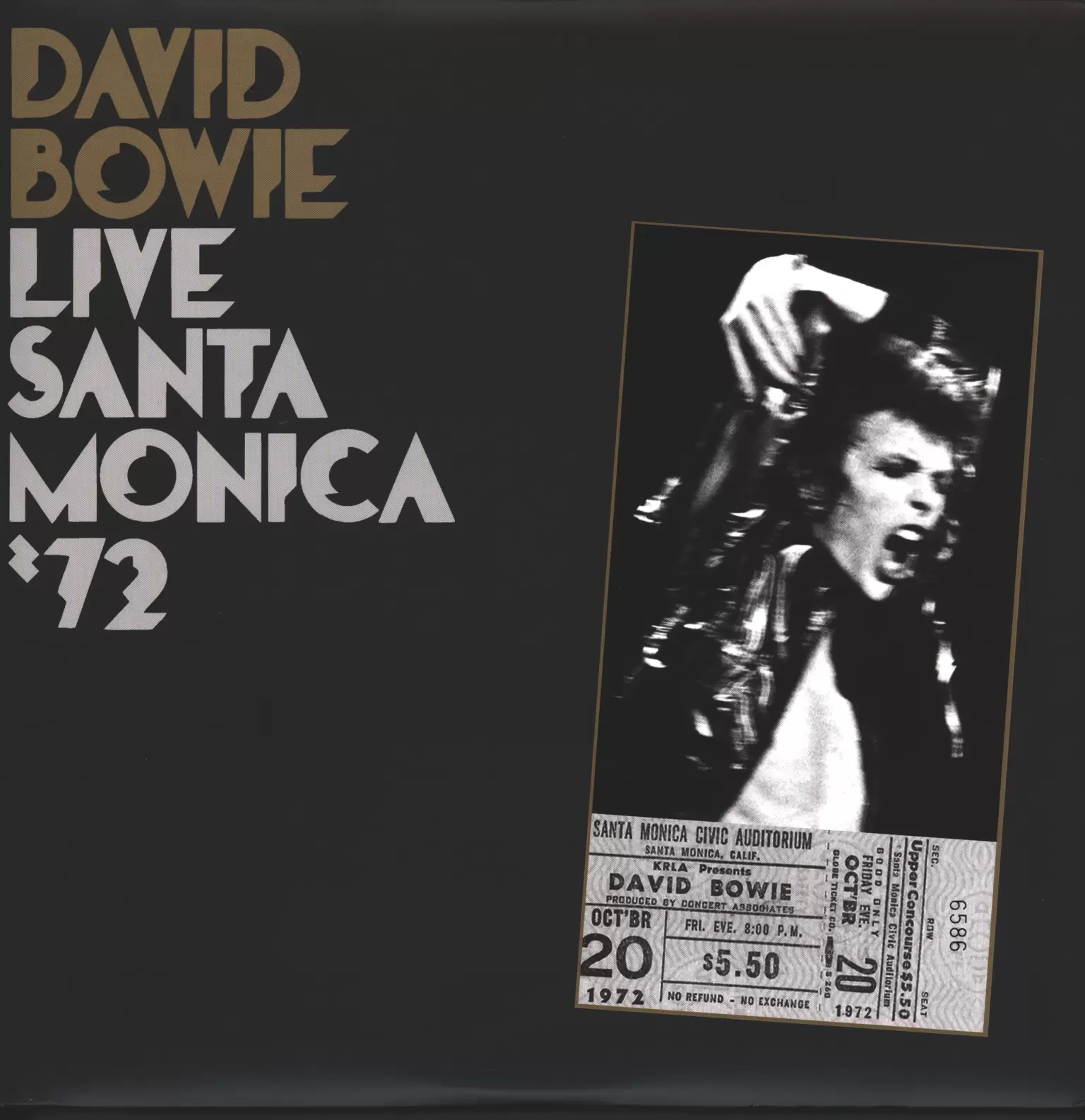 David Bowie: Live Santa Monica '72, 2×LP (Vinyl)