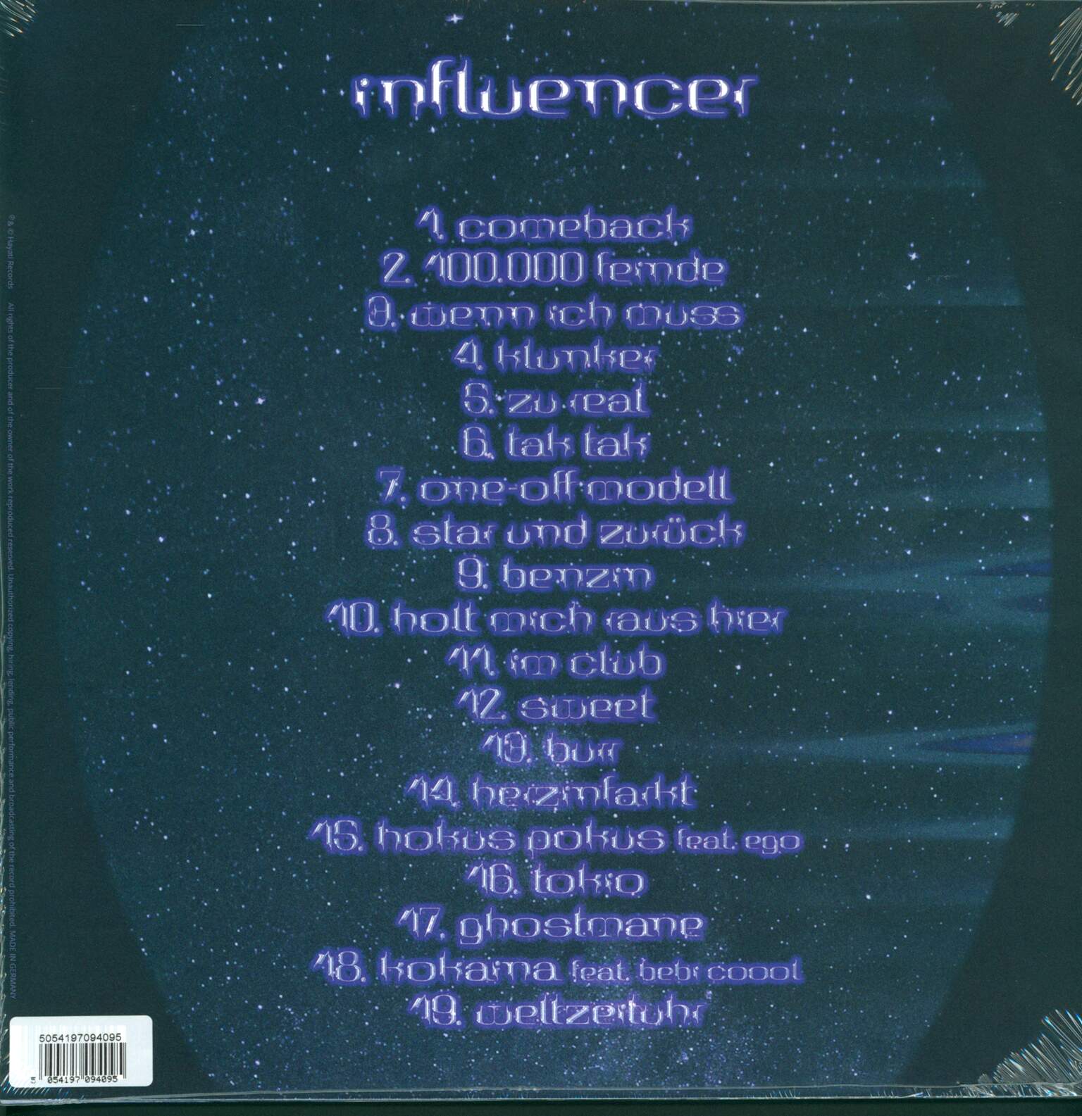 Haiyti: Influencer, LP (Vinyl)