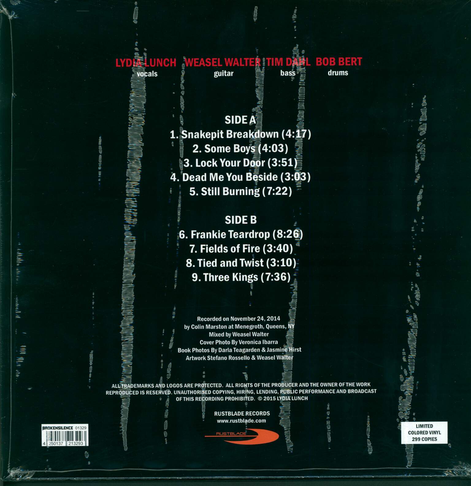 Lydia Lunch Retrovirus: Urge To Kill, 1×LP (Vinyl)