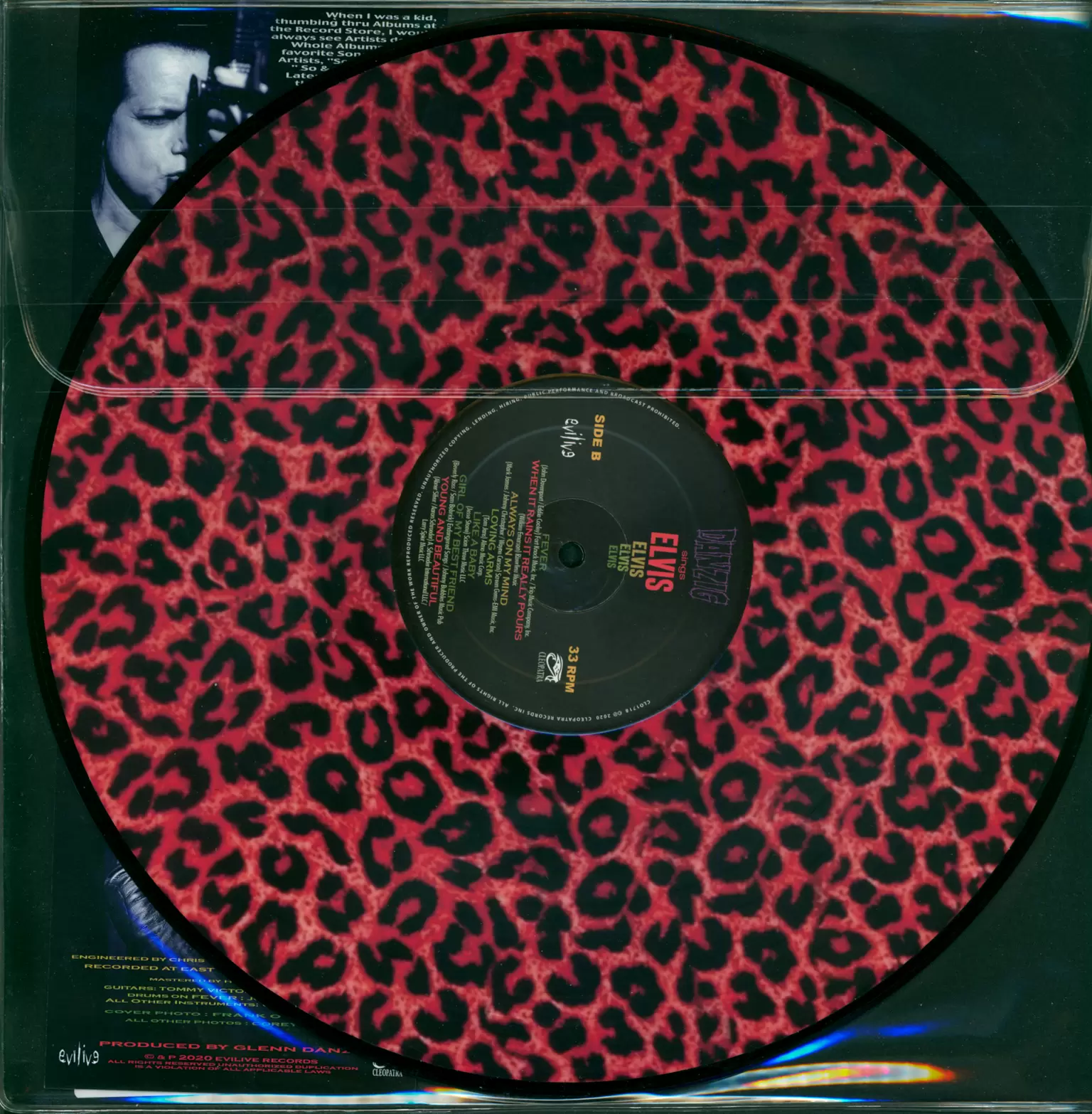 Danzig: Sings Elvis, 1×LP (Vinyl)
