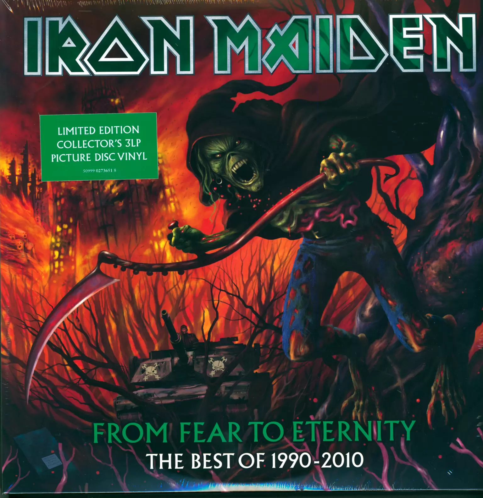 Iron Maiden: From Fear To Eternity - The Best Of 1990-2010, 3×LP (Vinyl)