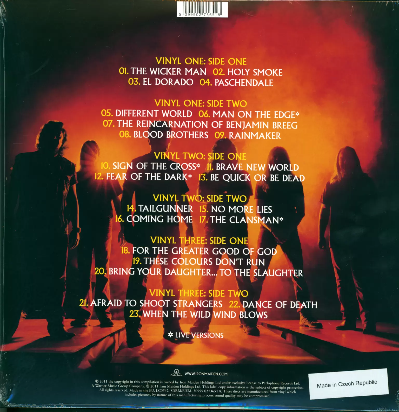Iron Maiden: From Fear To Eternity - The Best Of 1990-2010, 3×LP (Vinyl)