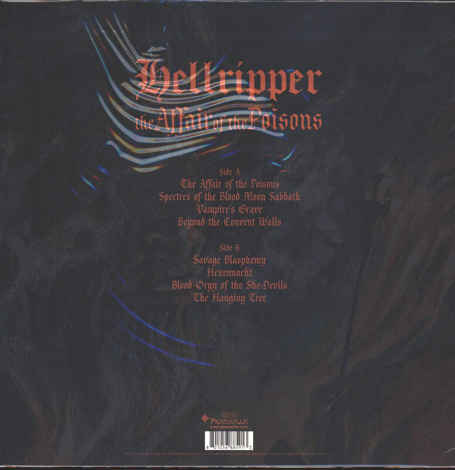 Hellripper: The Affair Of The Poisons, 1×LP (Vinyl)