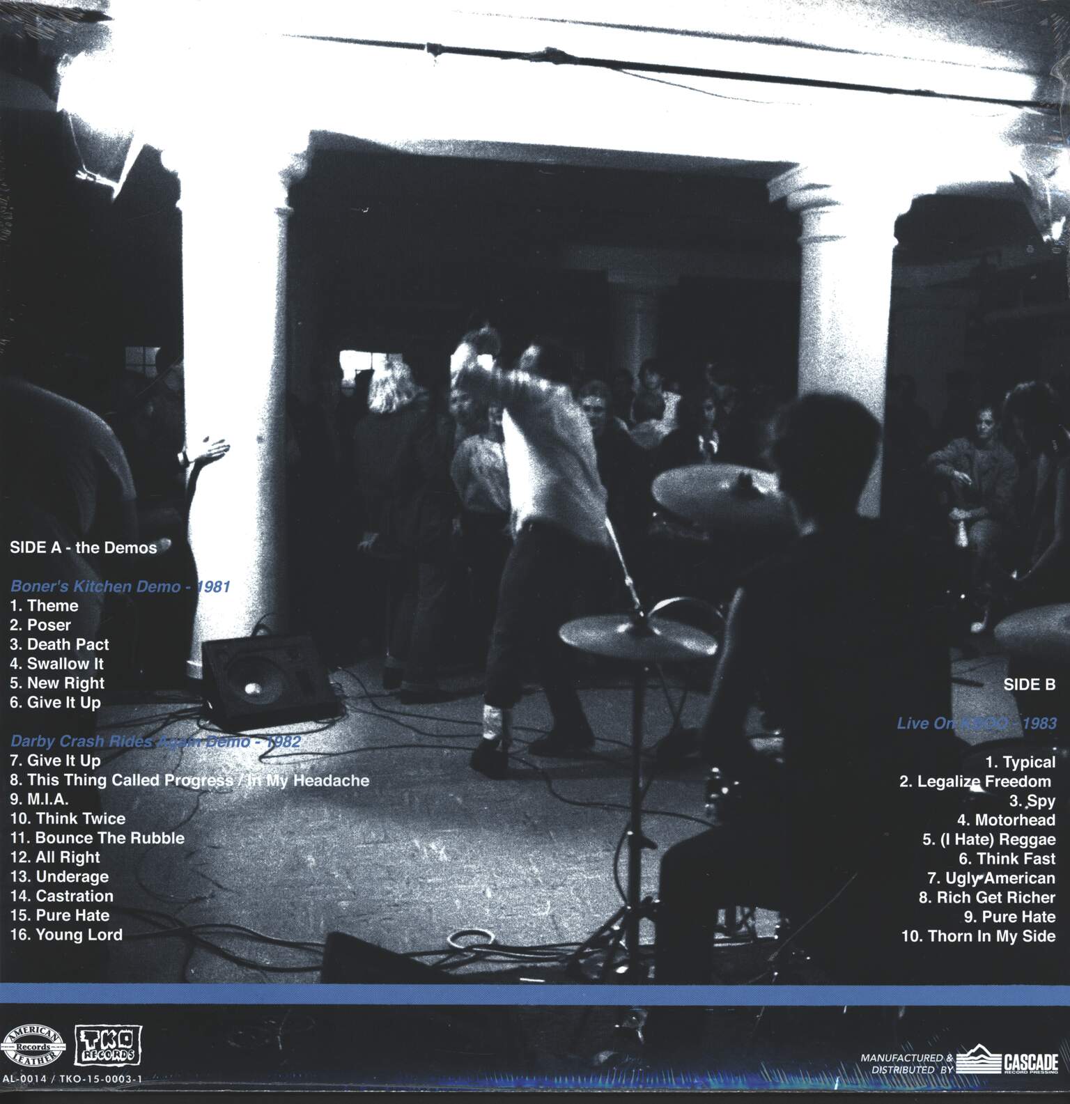 Poison Idea: Darby Crash Rides Again: The Early Years, Volume 1, LP (Vinyl)