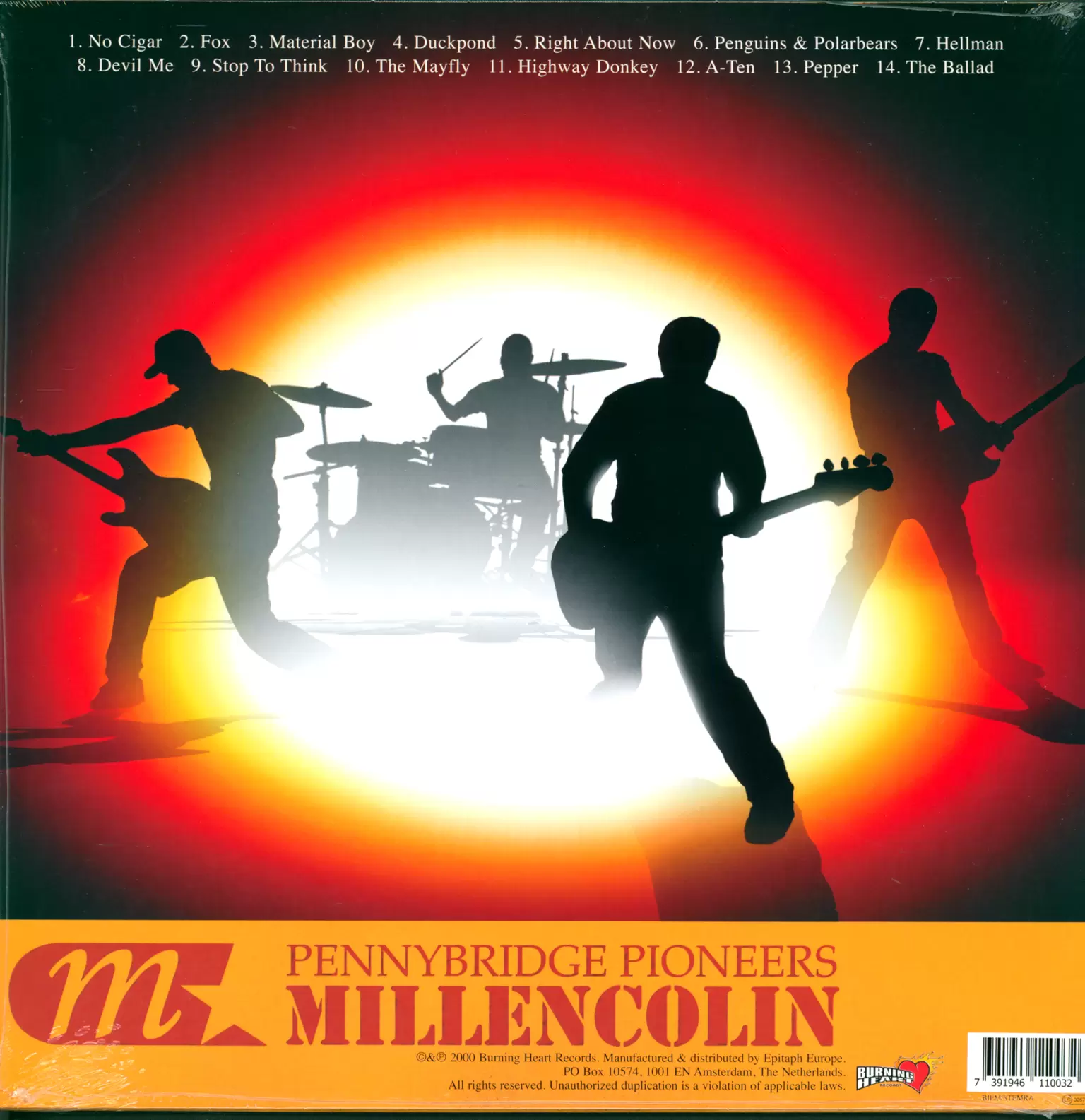 Millencolin: Pennybridge Pioneers, LP (Vinyl)
